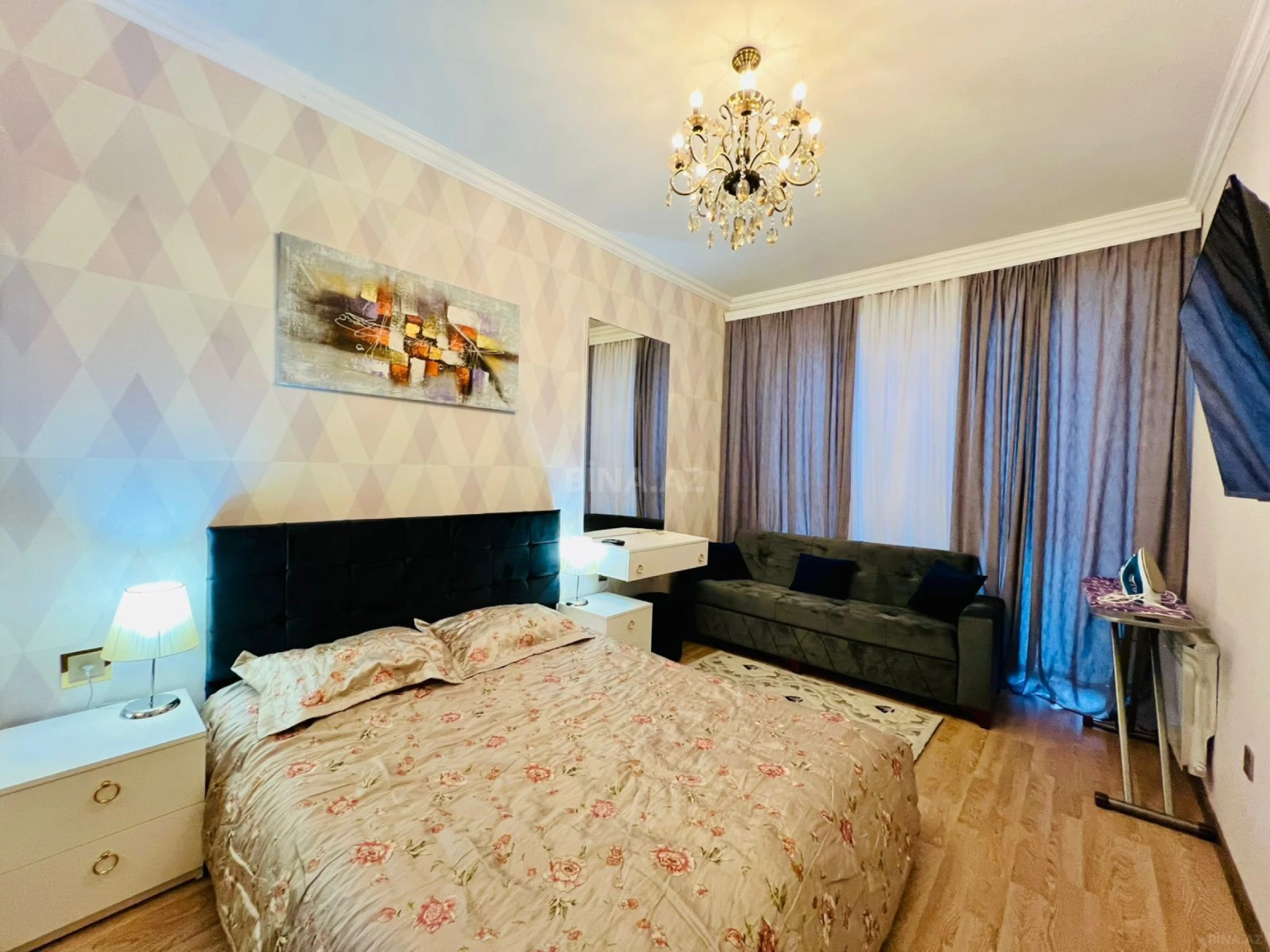 Kirayə verilir 2 otaqlı mənzil 55 m²