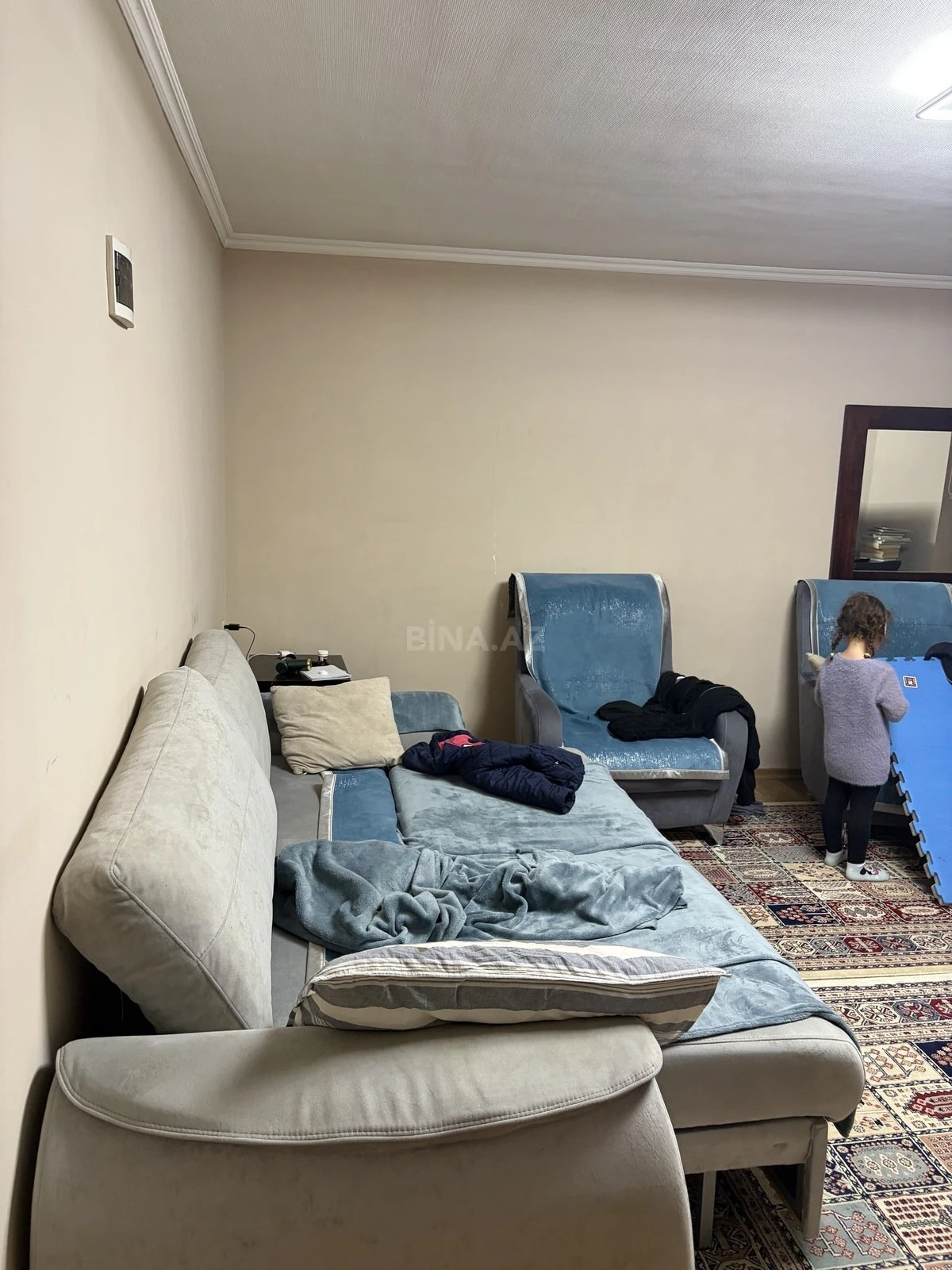 Kirayə verilir 3 otaqlı mənzil 101 m²