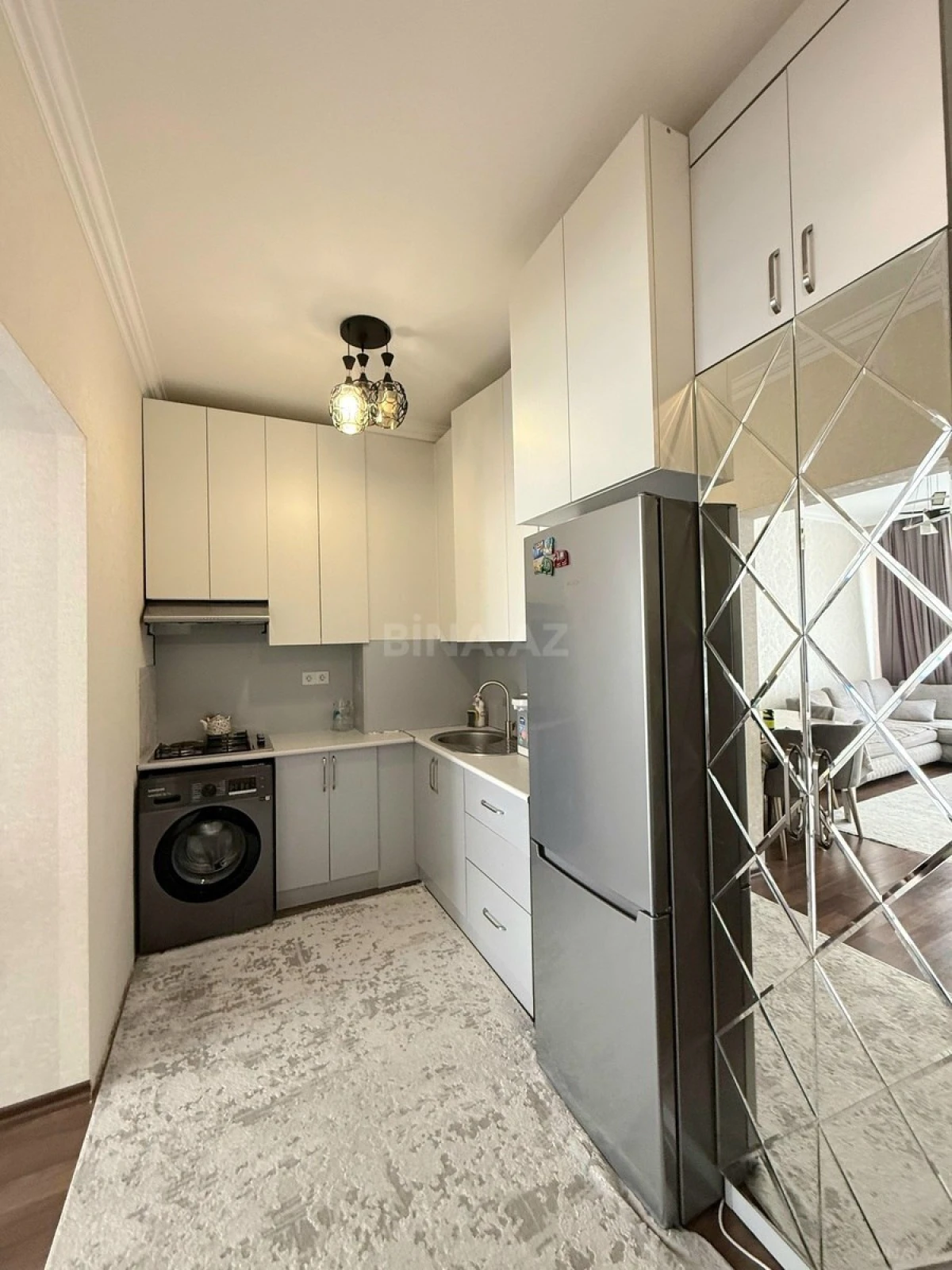 Satılır 2 otaqlı mənzil 46 m²