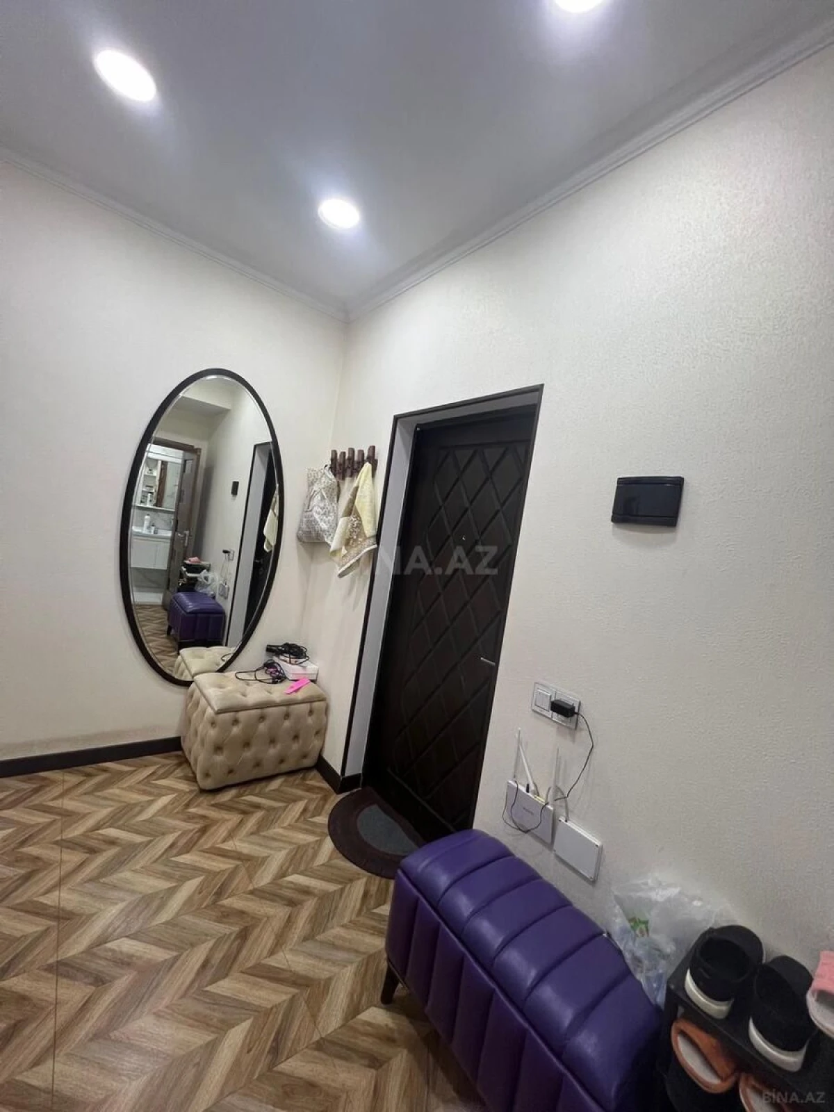 Kirayə verilir 1 otaqlı mənzil 60 m²