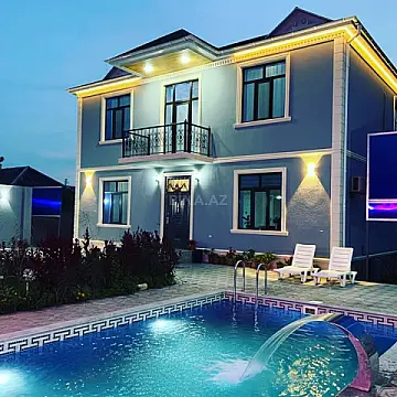 Kirayə verilir 5 otaqlı həyət evi 300 m² — Qəbələ 5 otaq 300.00 m²