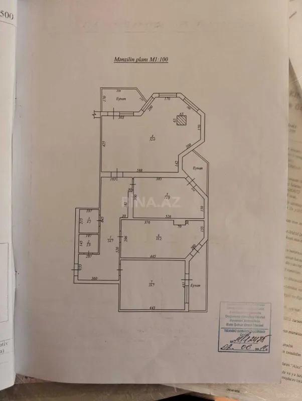 Satılır 3 otaqlı mənzil 130 m²