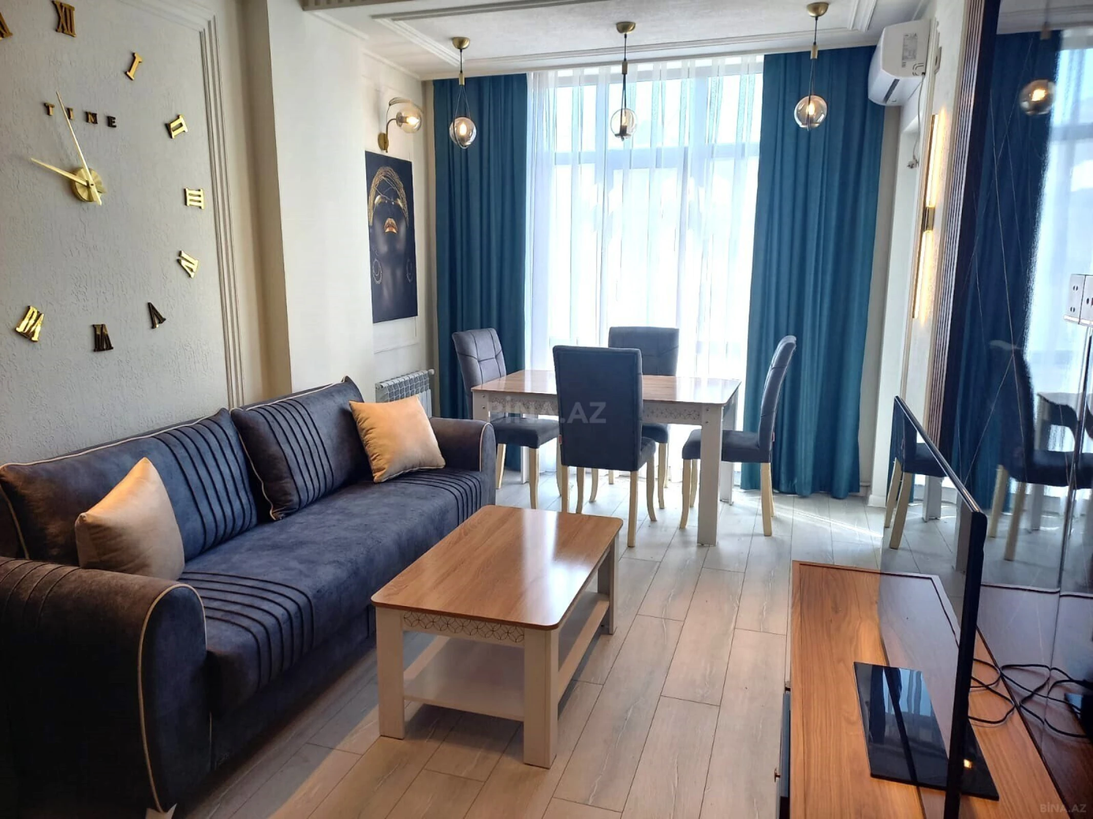 Kirayə verilir 2 otaqlı mənzil 66 m²