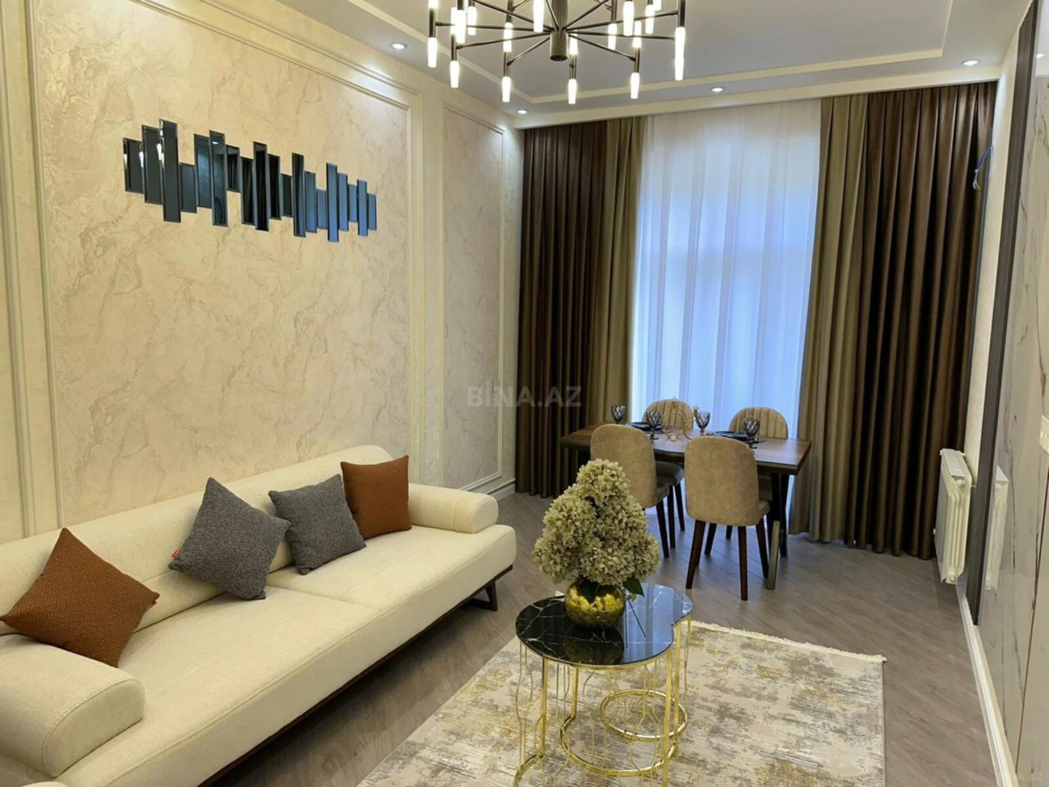 Kirayə verilir 2 otaqlı mənzil 65 m²
