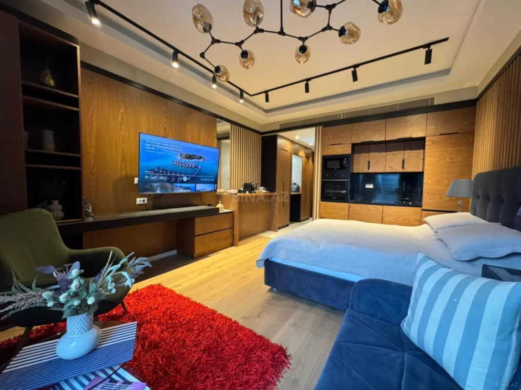 Kirayə verilir 1 otaqlı mənzil 42.5 m²