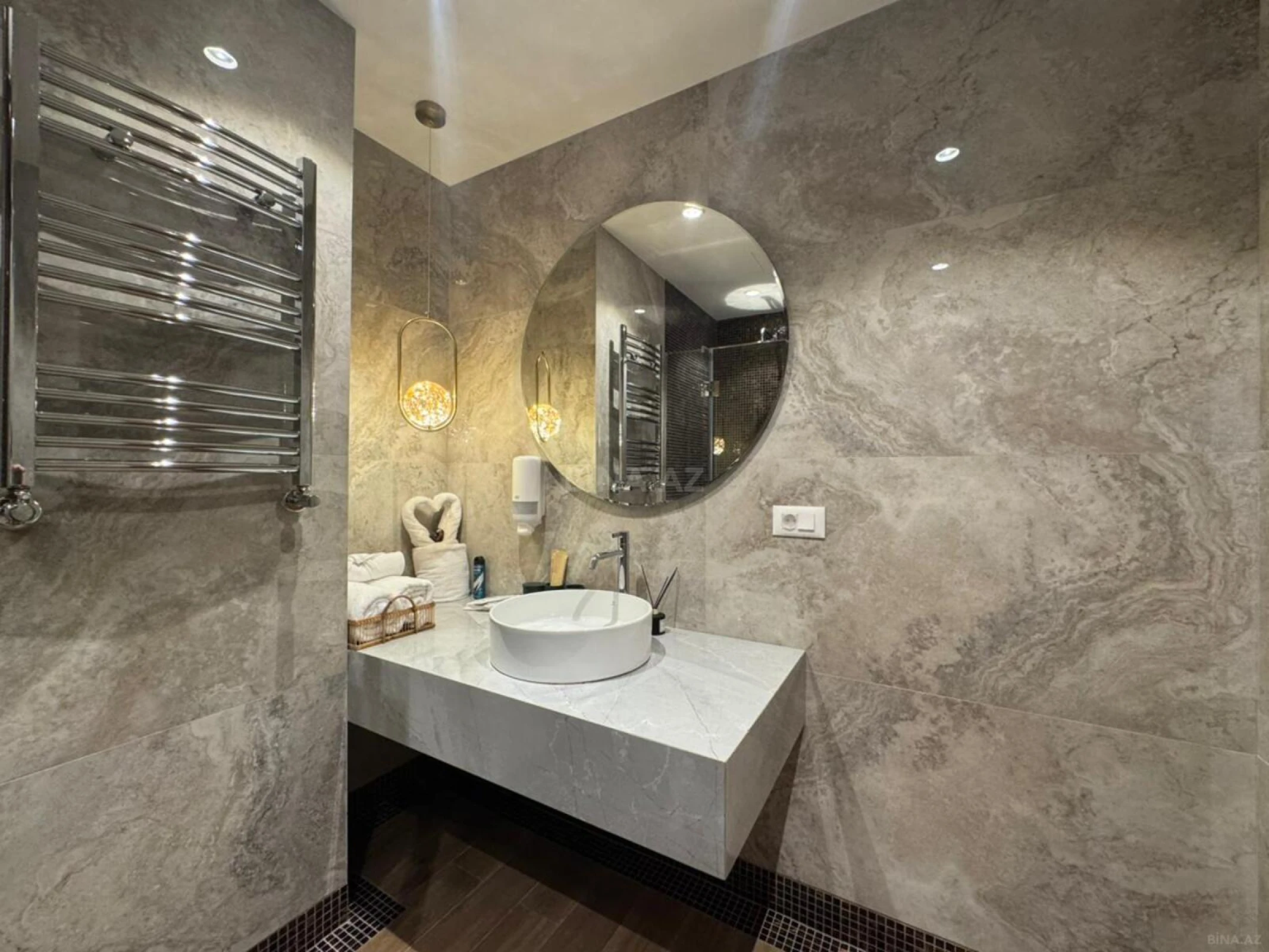 Kirayə verilir 1 otaqlı mənzil 42.5 m²