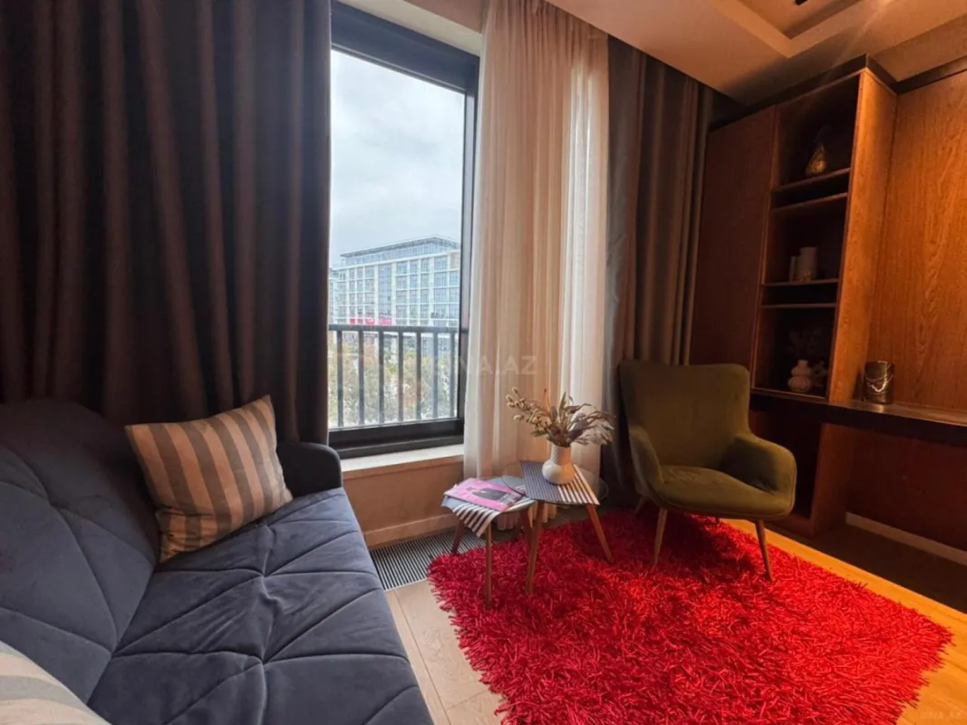 Kirayə verilir 1 otaqlı mənzil 42.5 m²