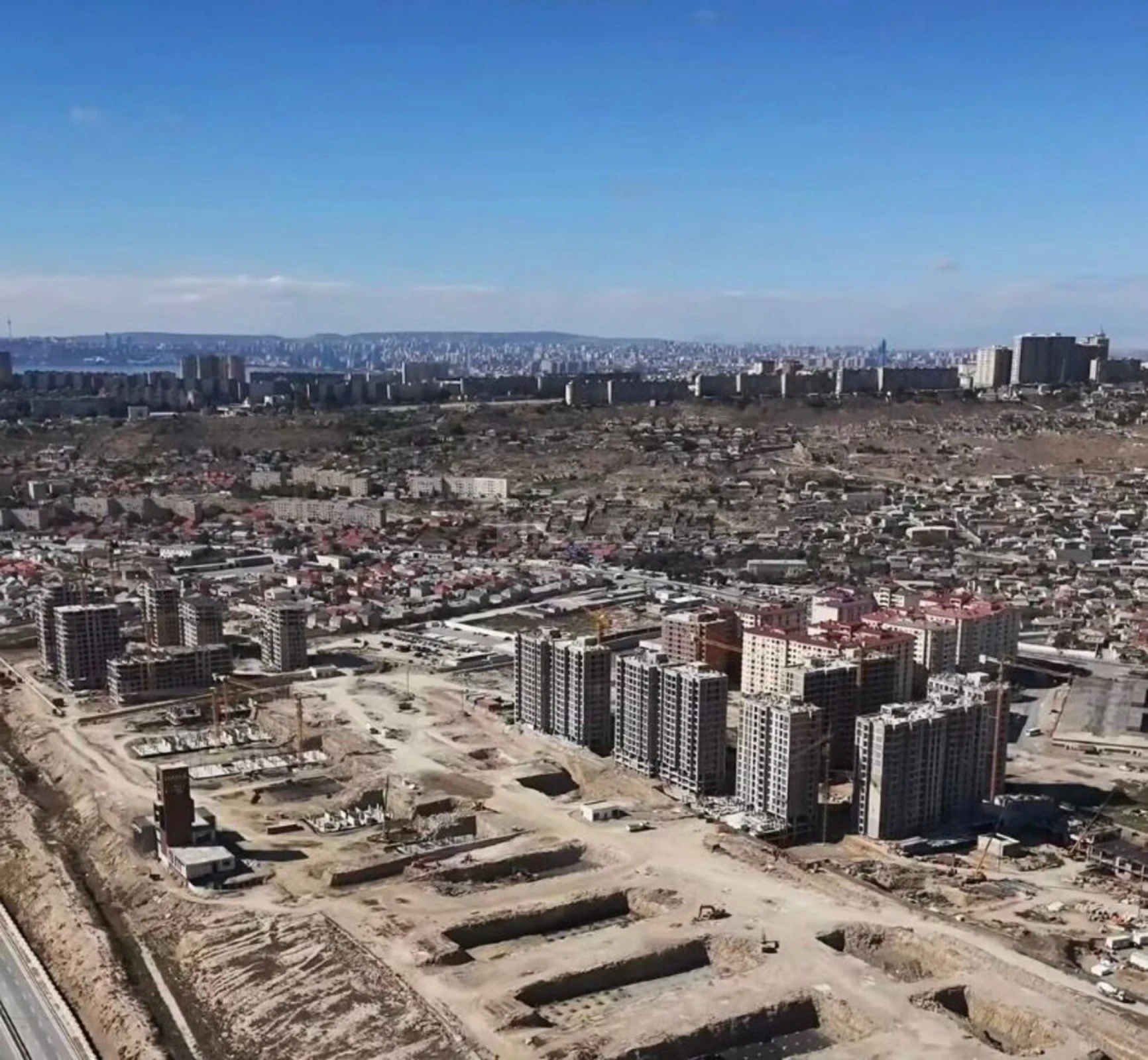 Satılır 1 otaqlı mənzil 53 m²