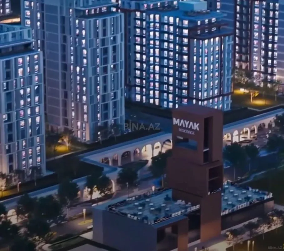 Satılır 1 otaqlı mənzil 53 m²