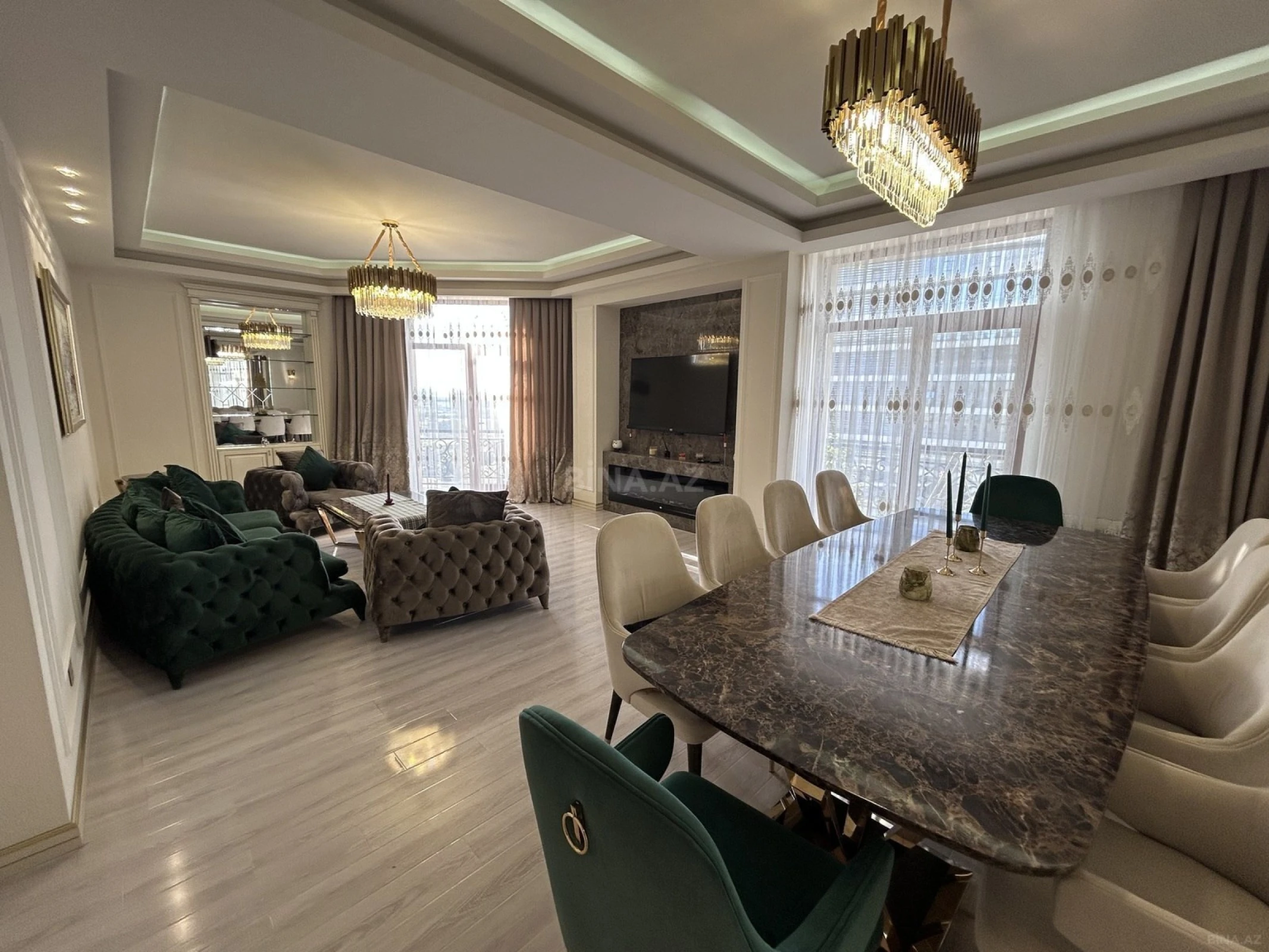 Kirayə verilir 3 otaqlı mənzil 138 m²