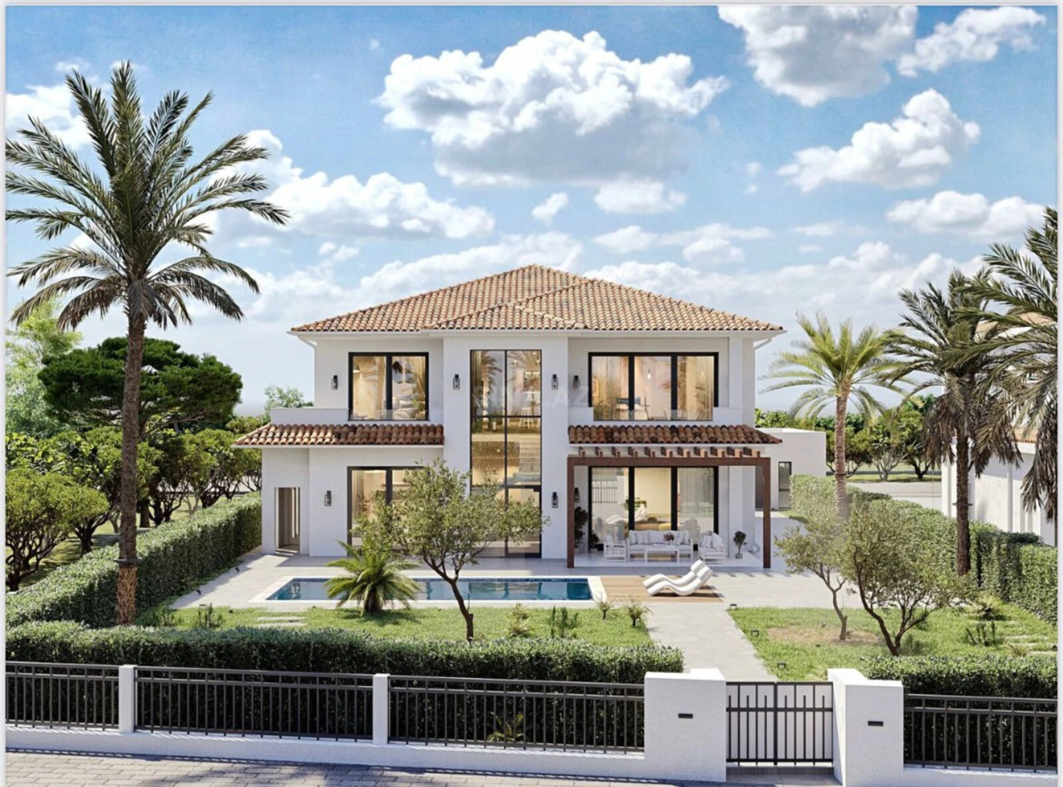 Satılır 6 otaqlı həyət evi 450 m²