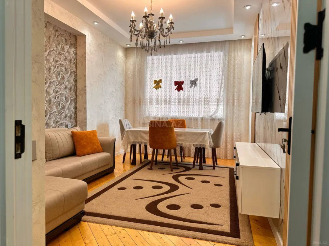 Satılır 2 otaqlı mənzil 58 m²