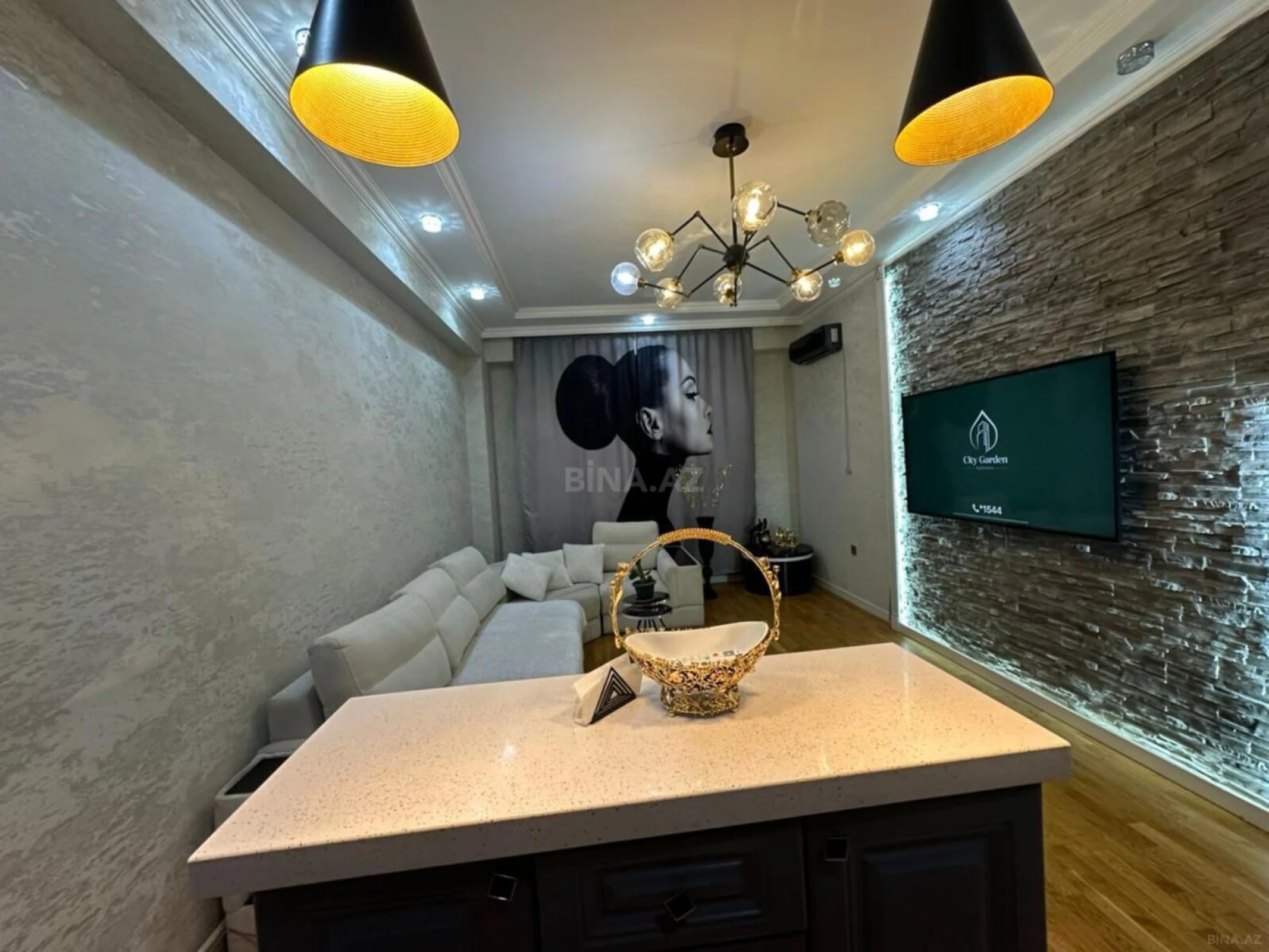 Kirayə verilir 3 otaqlı mənzil 88 m²