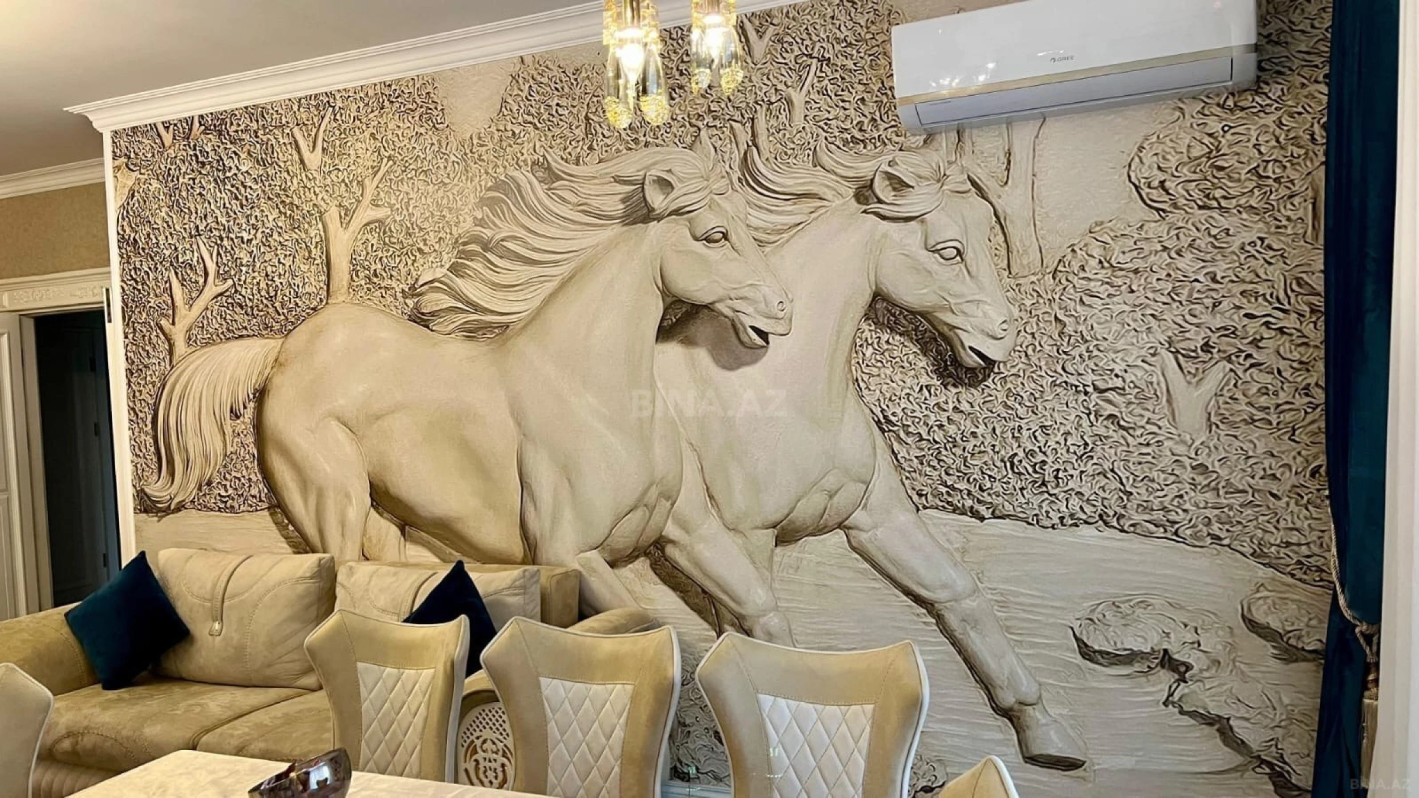 Kirayə verilir 3 otaqlı mənzil 148 m²