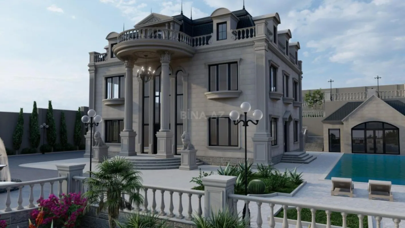 Satılır 10 otaqlı həyət evi 470 m²