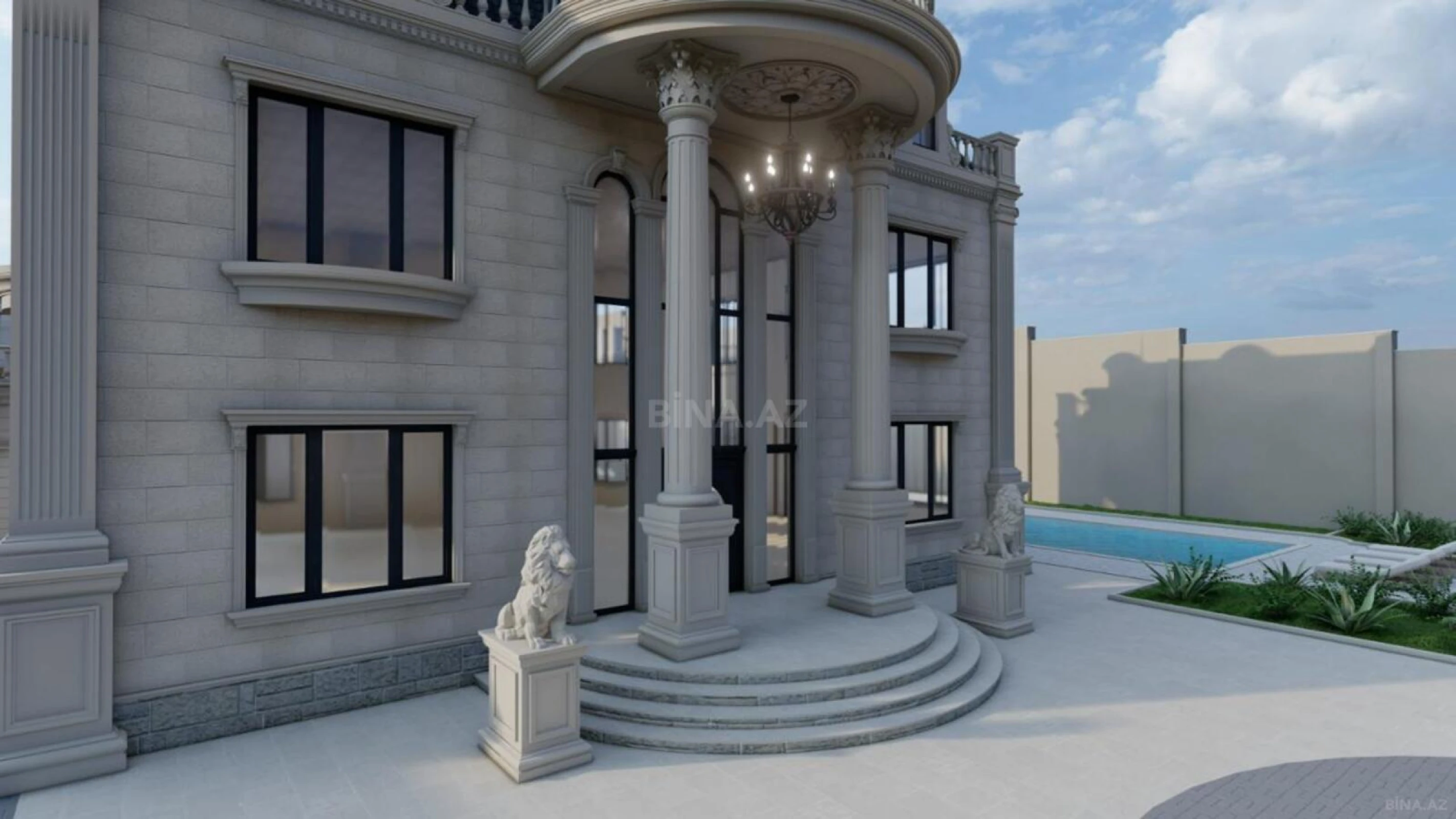 Satılır 10 otaqlı həyət evi 470 m²