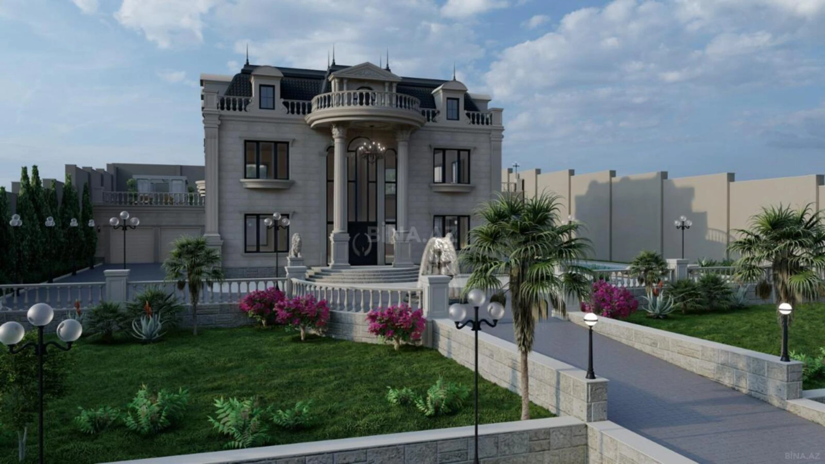 Satılır 10 otaqlı həyət evi 470 m²