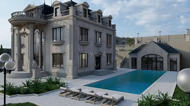 Satılır 10 otaqlı həyət evi 470 m²