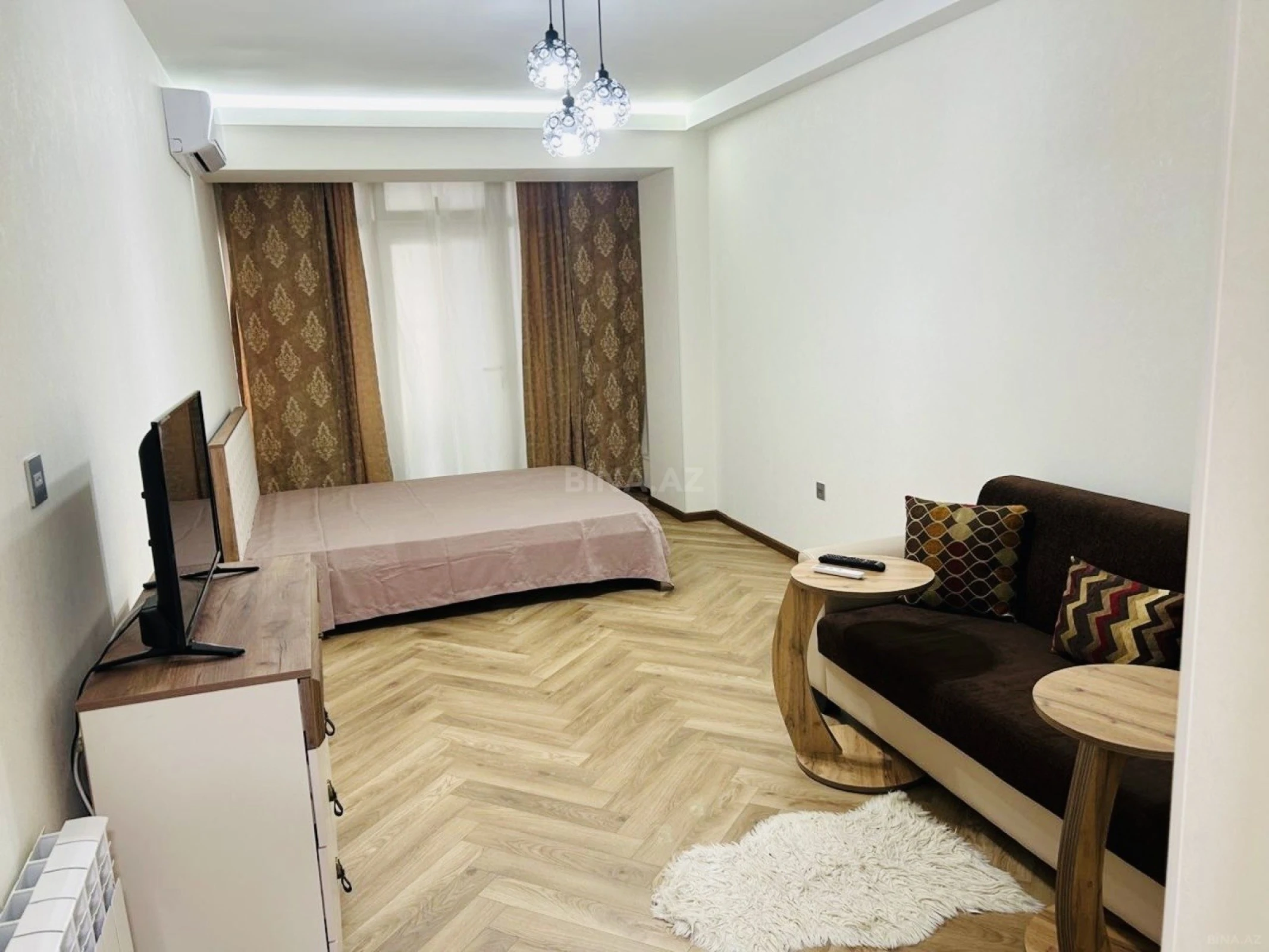 Kirayə verilir 1 otaqlı mənzil 50 m²