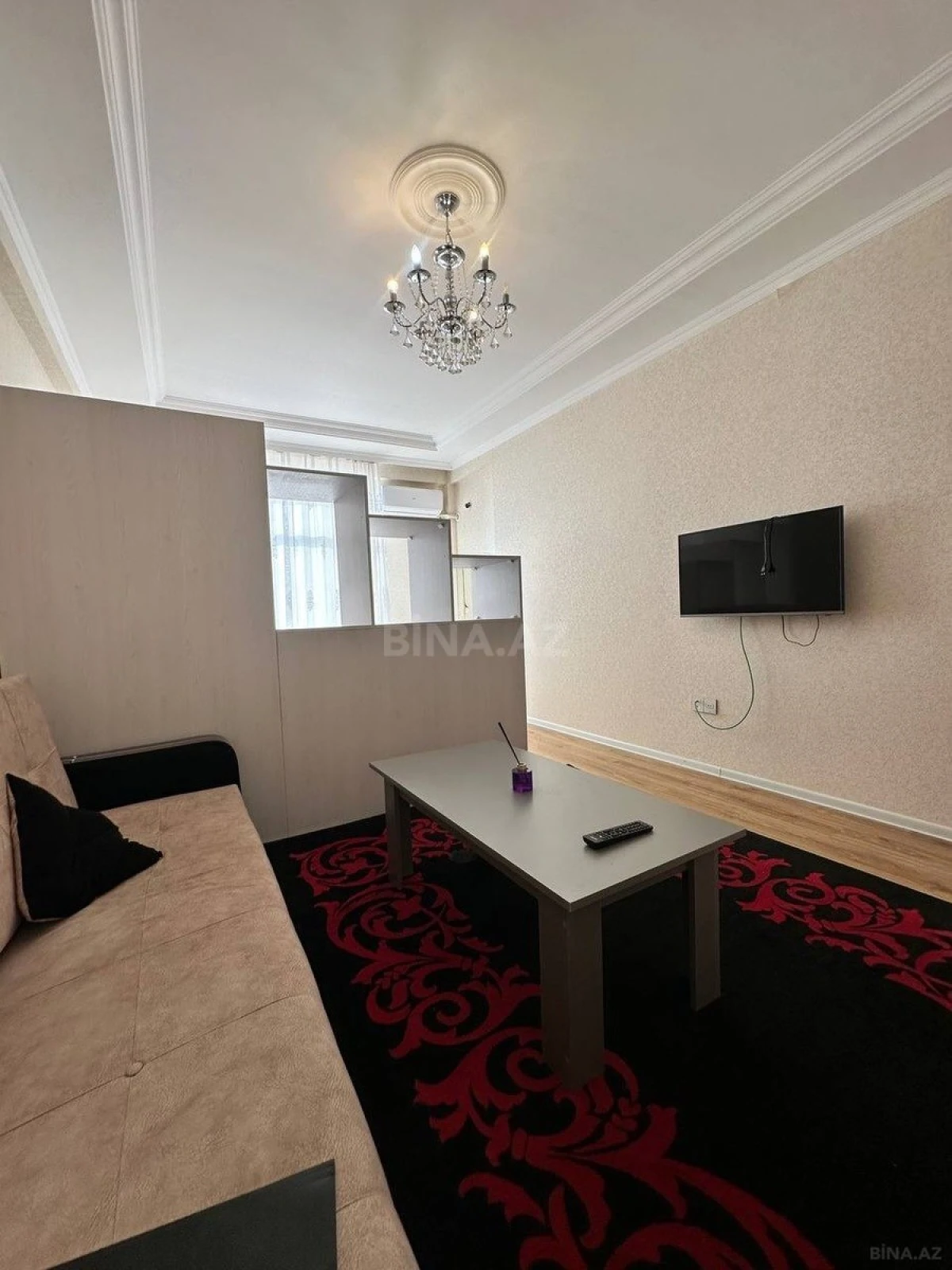 Kirayə verilir 1 otaqlı mənzil 55 m²