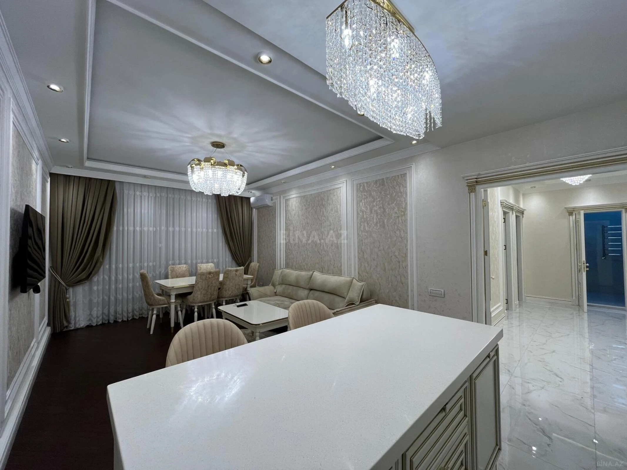 Kirayə verilir 3 otaqlı mənzil 103 m²