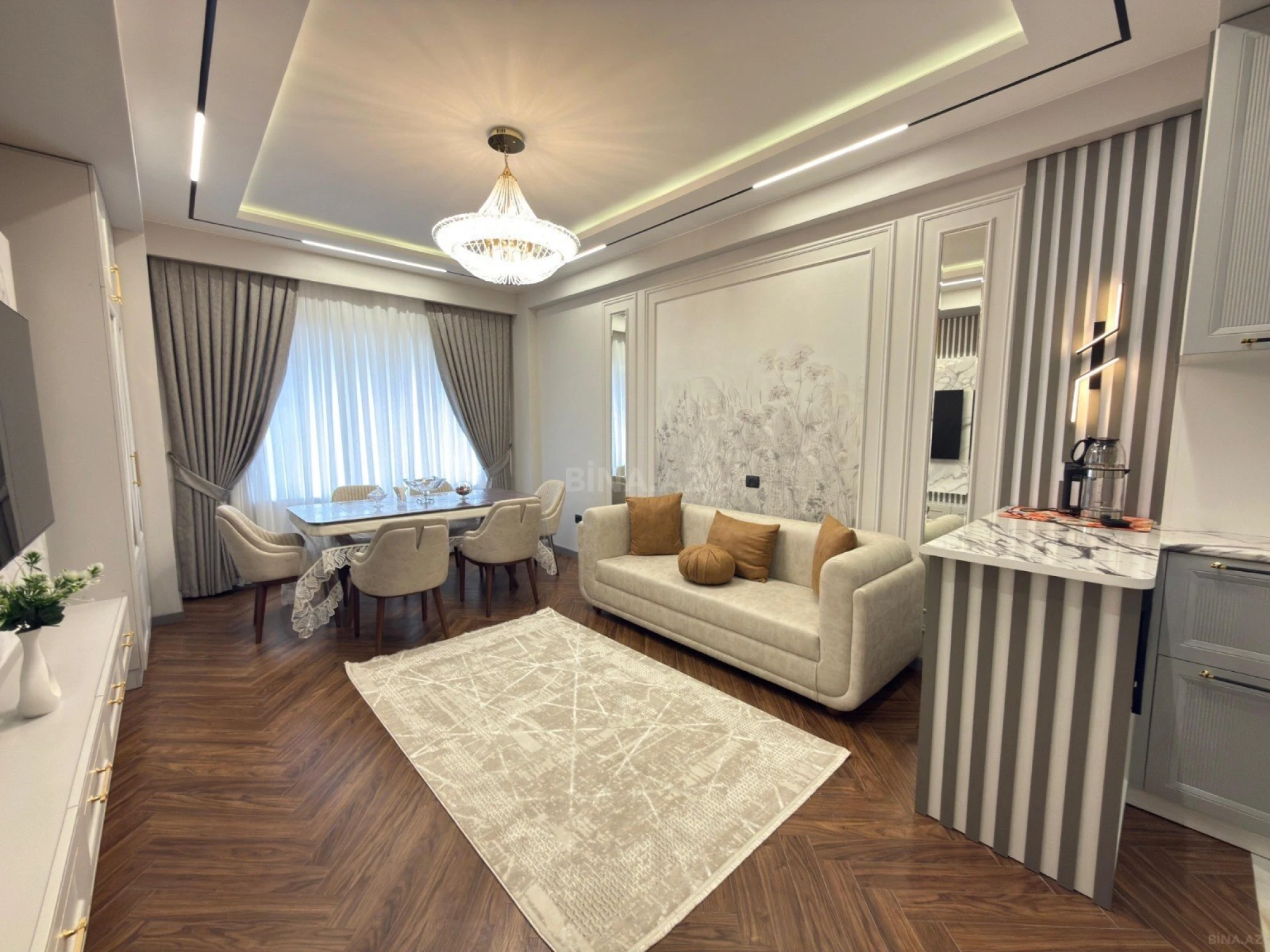 Kirayə verilir 3 otaqlı mənzil 105 m²