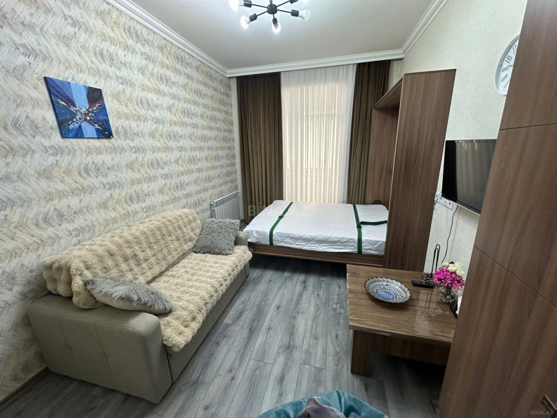 Kirayə verilir 1 otaqlı mənzil 35 m²