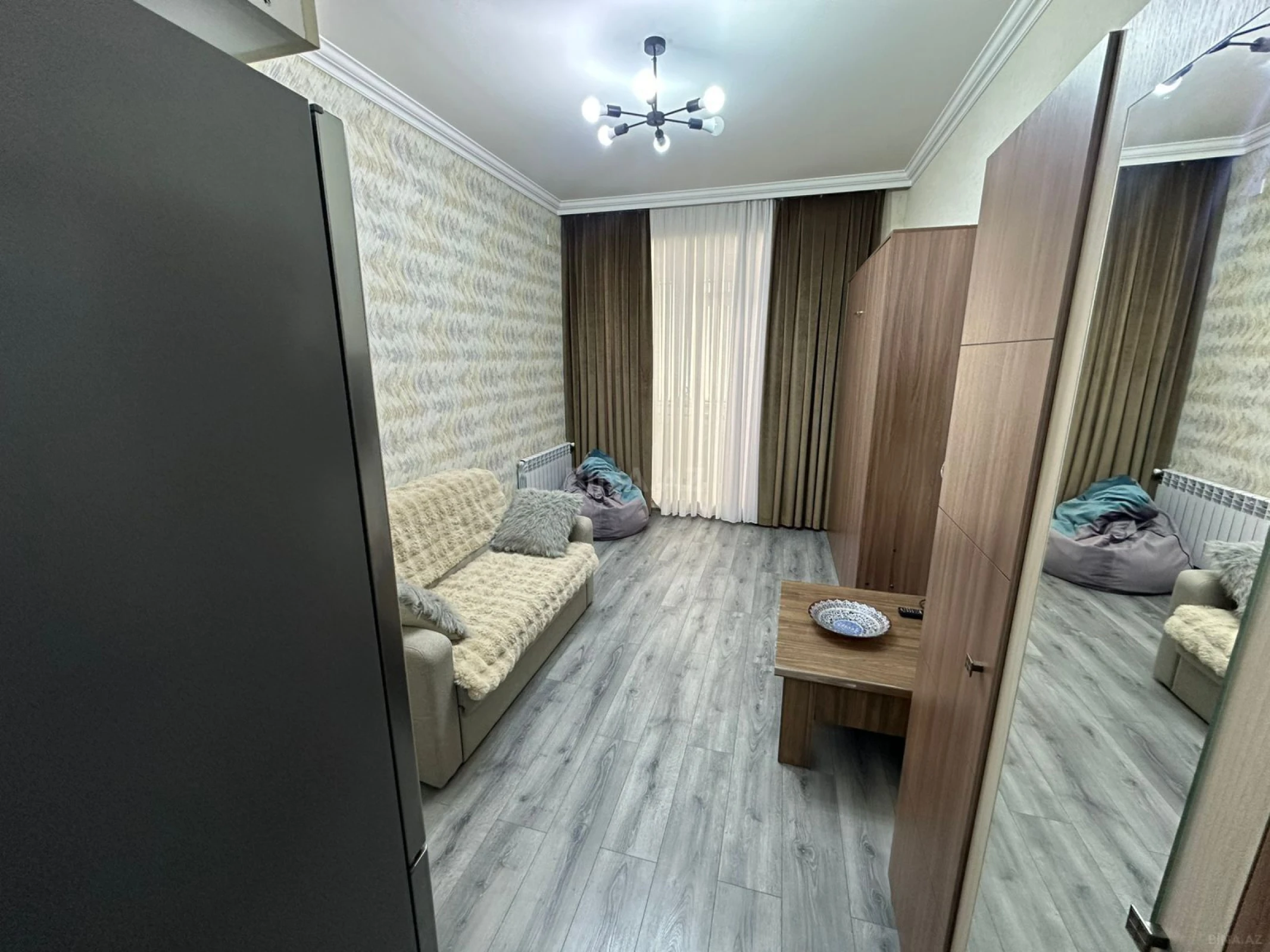 Kirayə verilir 1 otaqlı mənzil 35 m²
