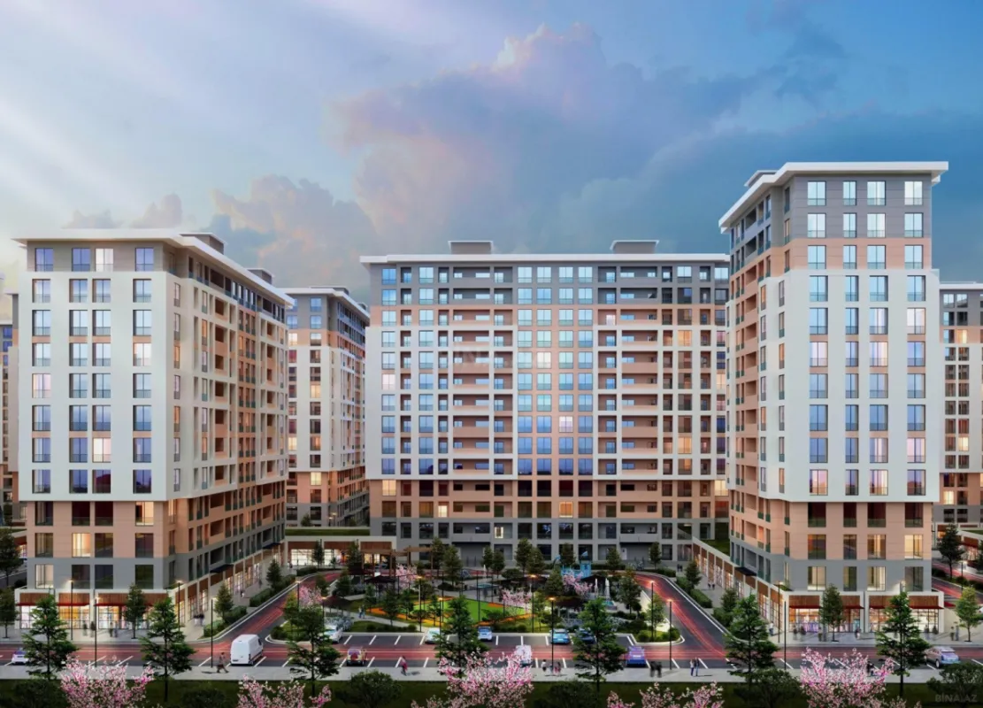 Satılır 2 otaqlı mənzil 75.5 m²