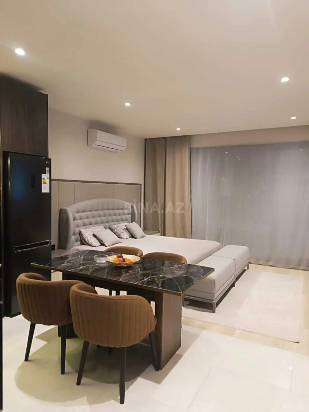 Kirayə verilir 1 otaqlı mənzil 60 m²