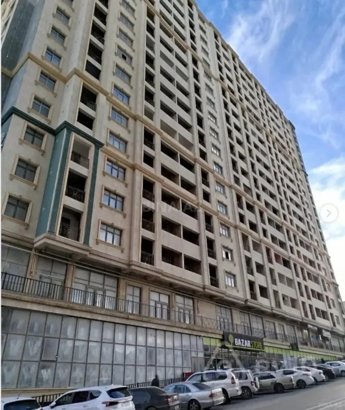 Satılır 2 otaqlı mənzil 97 m²