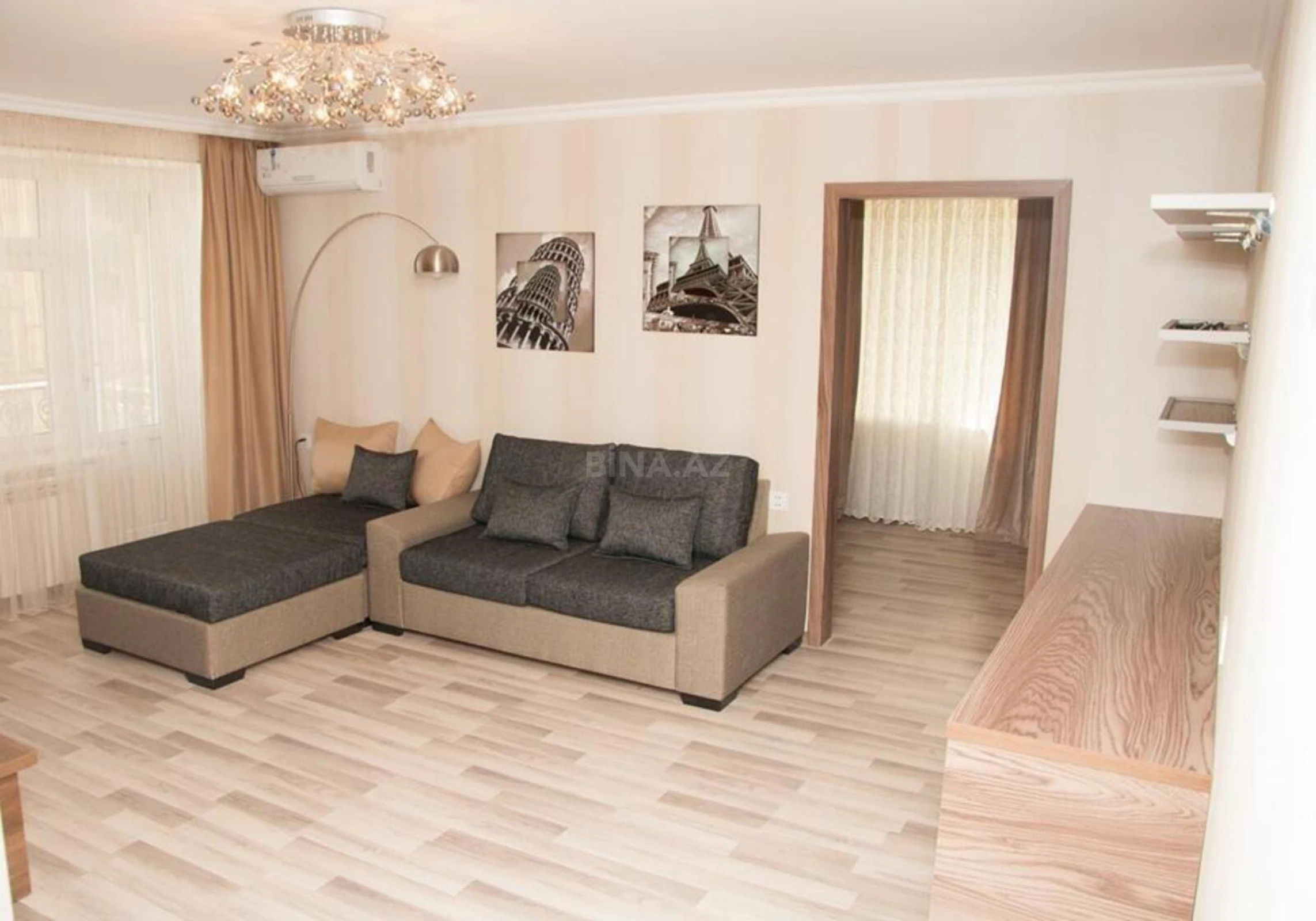 Kirayə verilir 2 otaqlı mənzil 52 m²