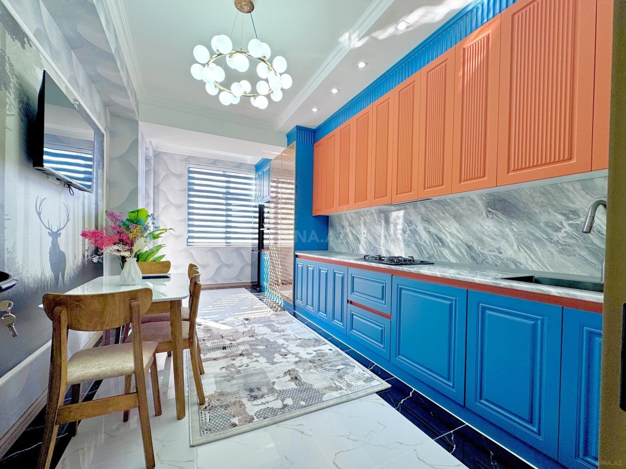 Satılır 3 otaqlı mənzil 127 m²