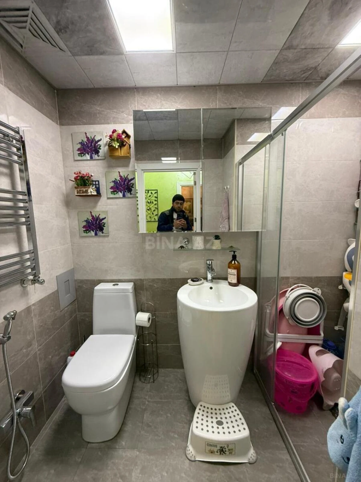 Satılır 2 otaqlı mənzil 48 m²