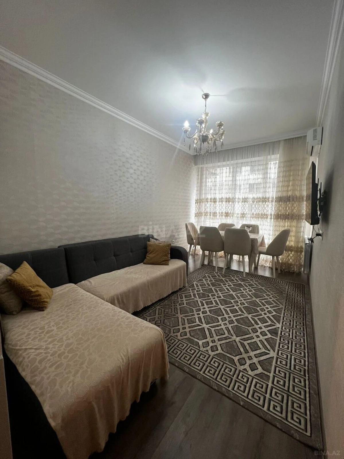 Satılır 2 otaqlı mənzil 55 m²