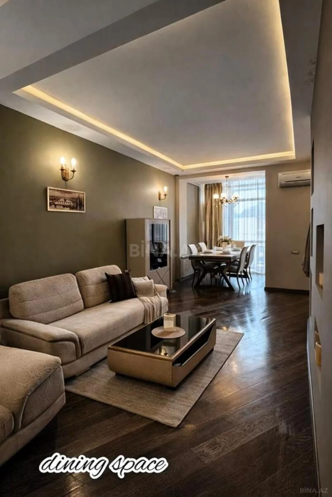 Kirayə verilir 4 otaqlı mənzil 155 m²