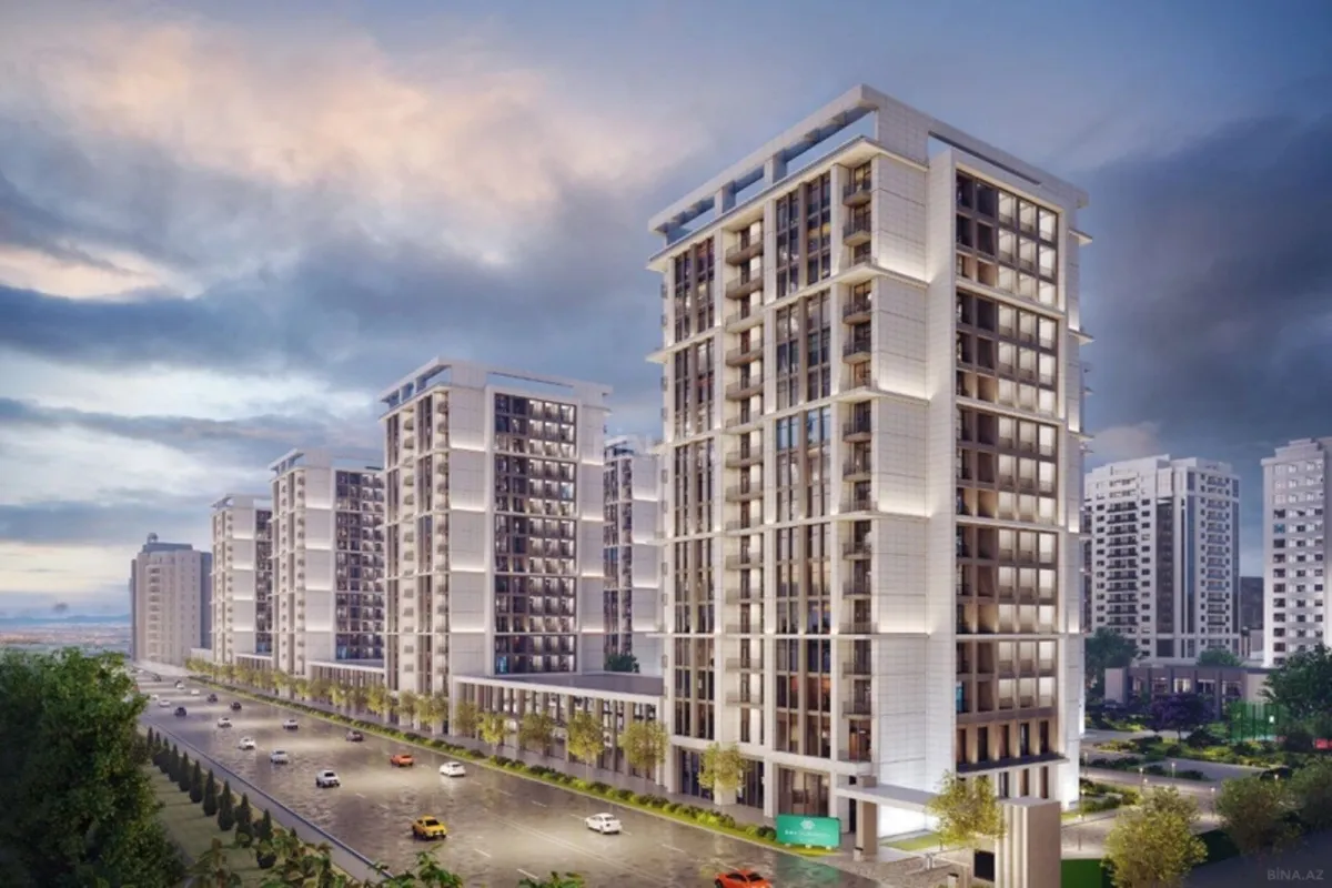 Satılır 2 otaqlı mənzil 91 m²