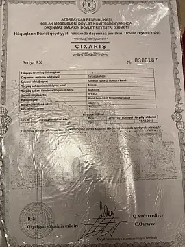 Satılır torpaq sahəsi 11 m²