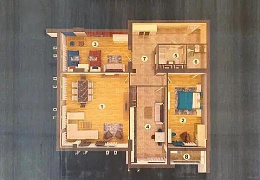 Satılır 3 otaqlı mənzil 154 m²