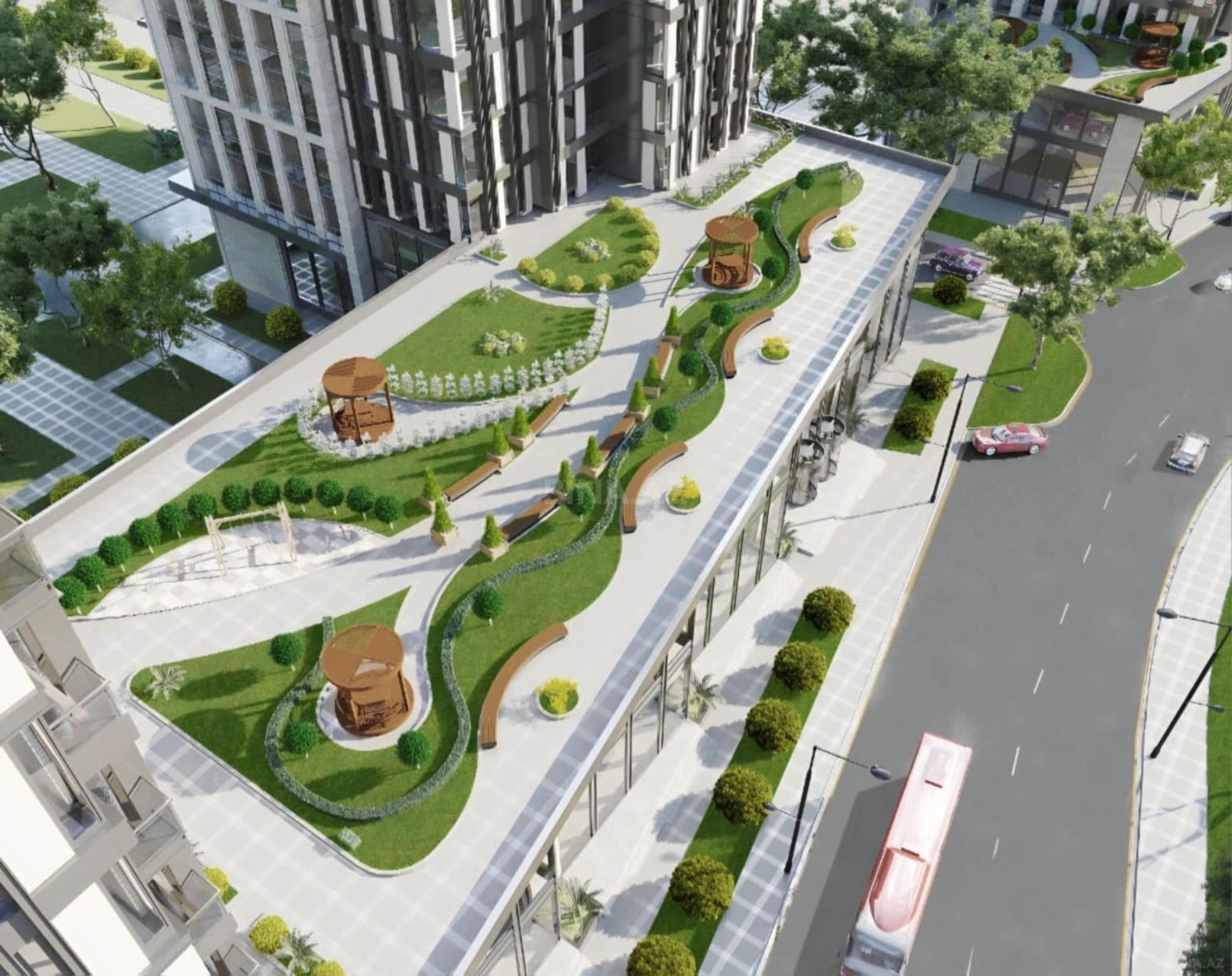 Satılır 3 otaqlı mənzil 154 m²