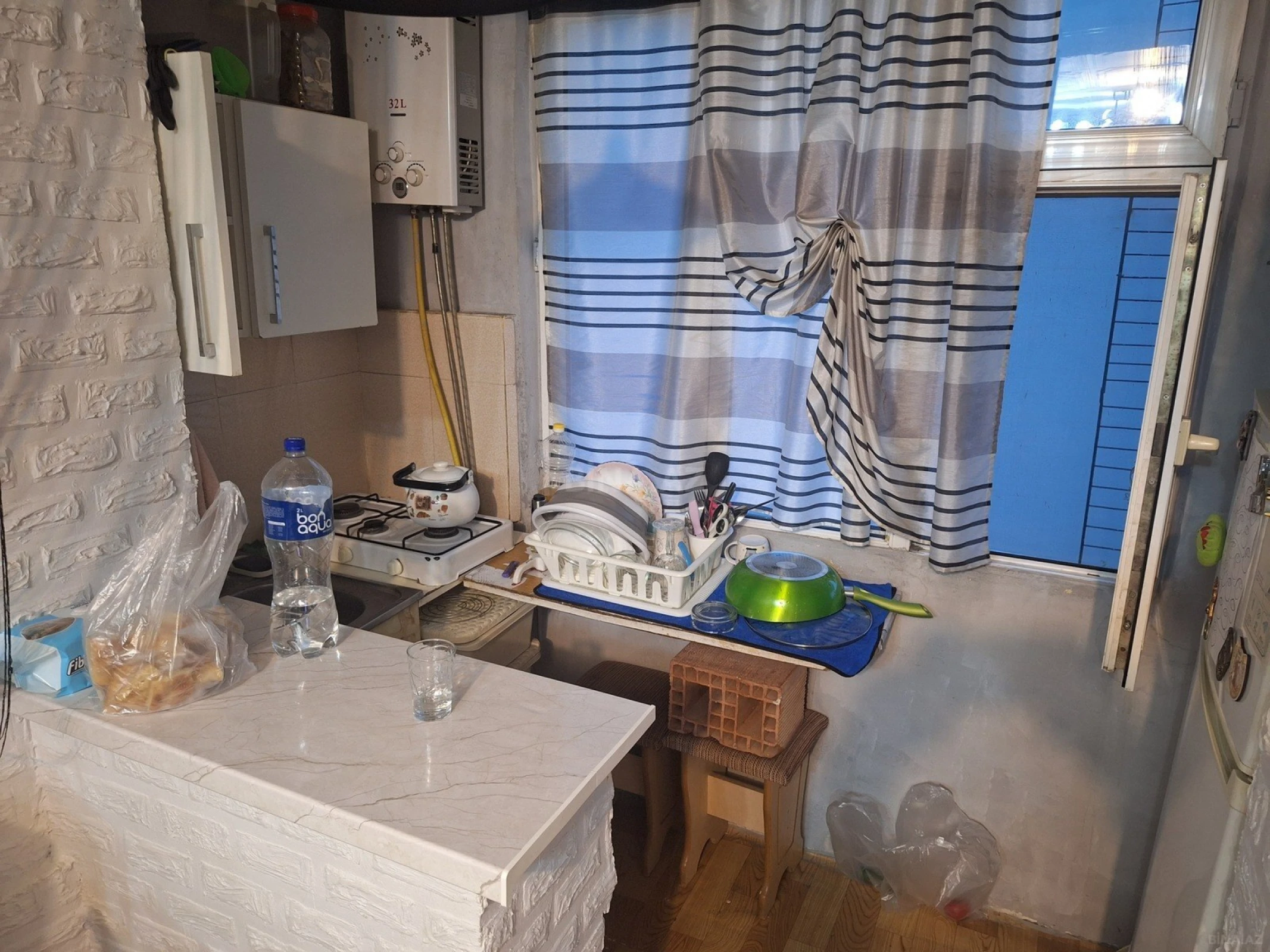 Satılır 1 otaqlı mənzil 32 m²