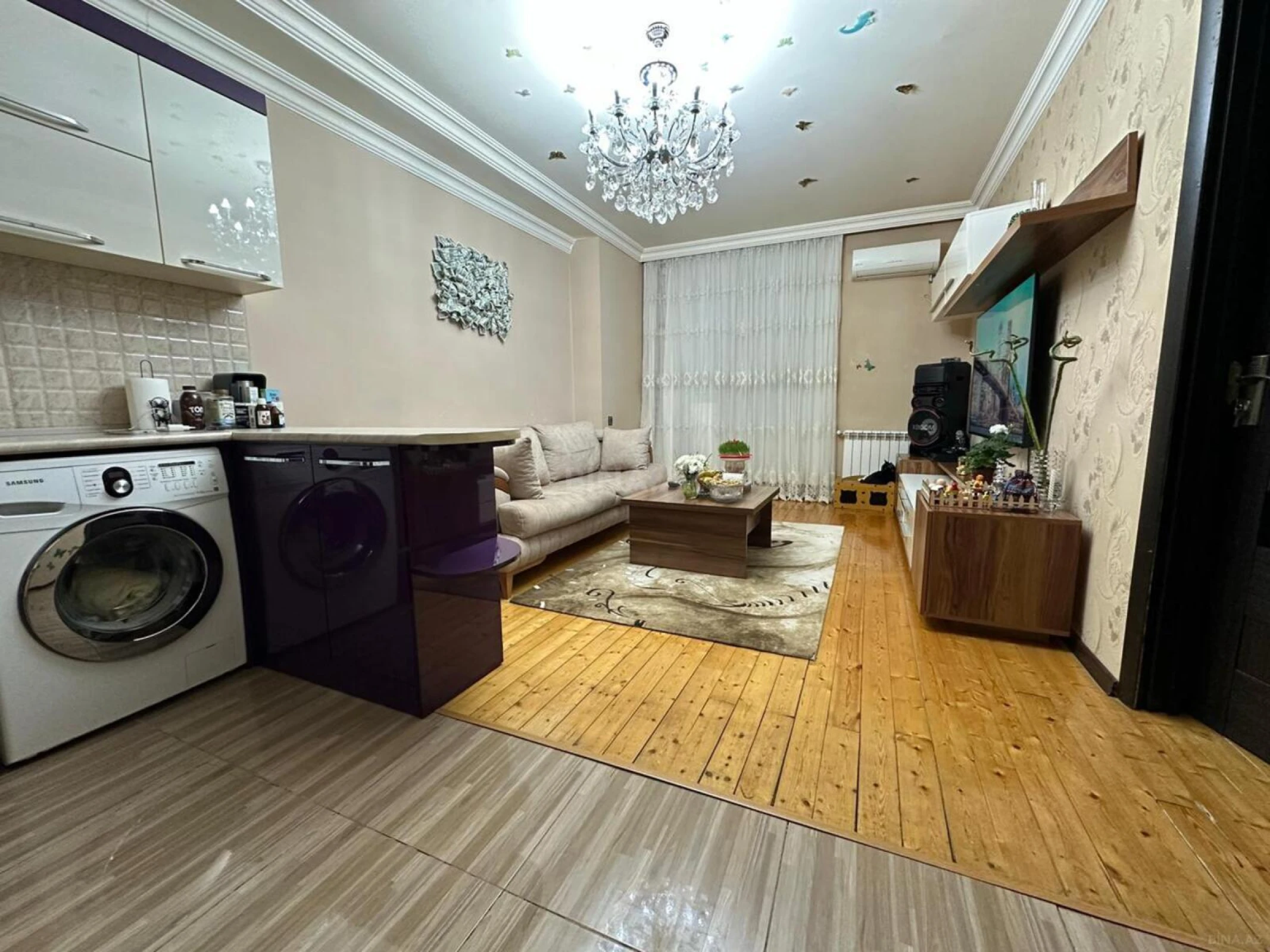Satılır 2 otaqlı mənzil 55 m²