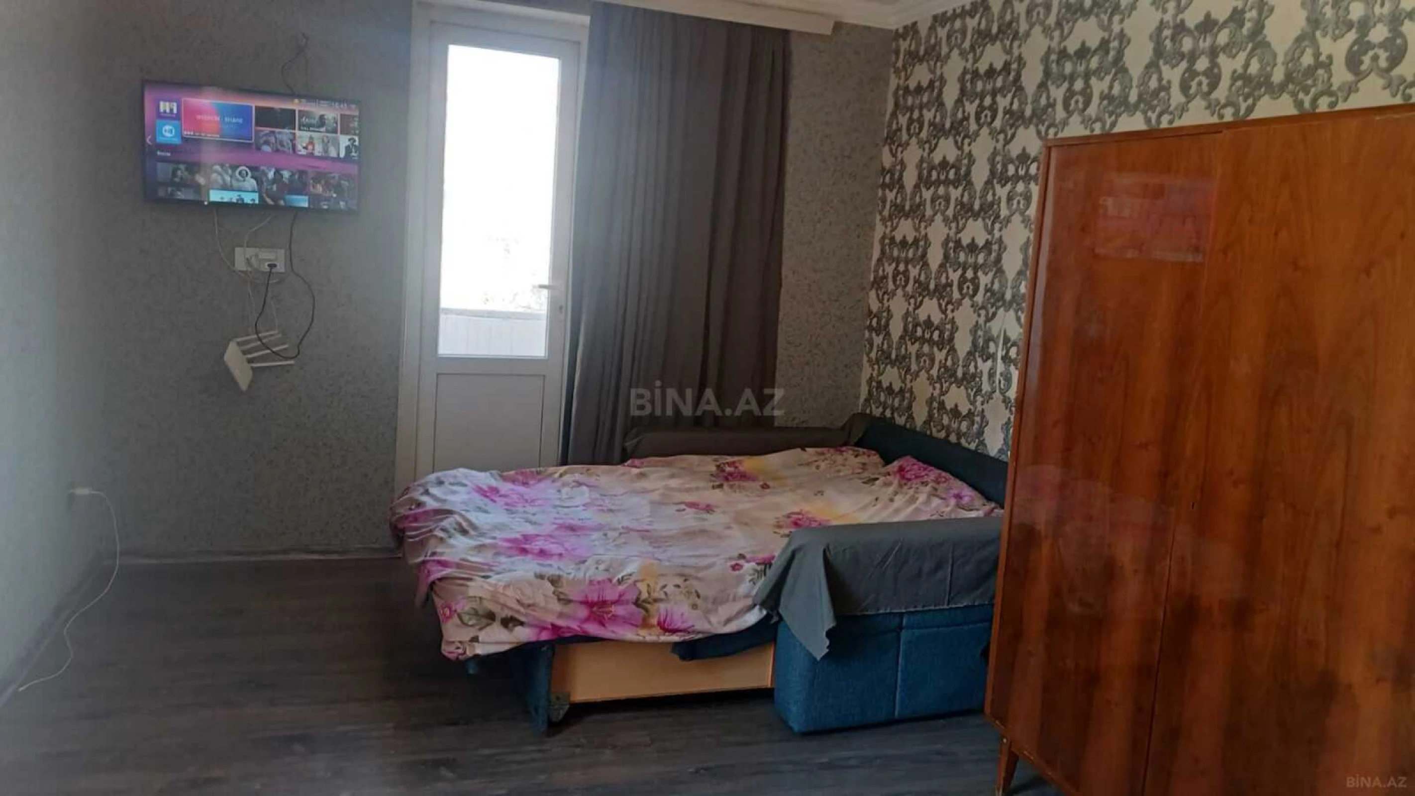 Kirayə verilir 1 otaqlı mənzil 51 m²