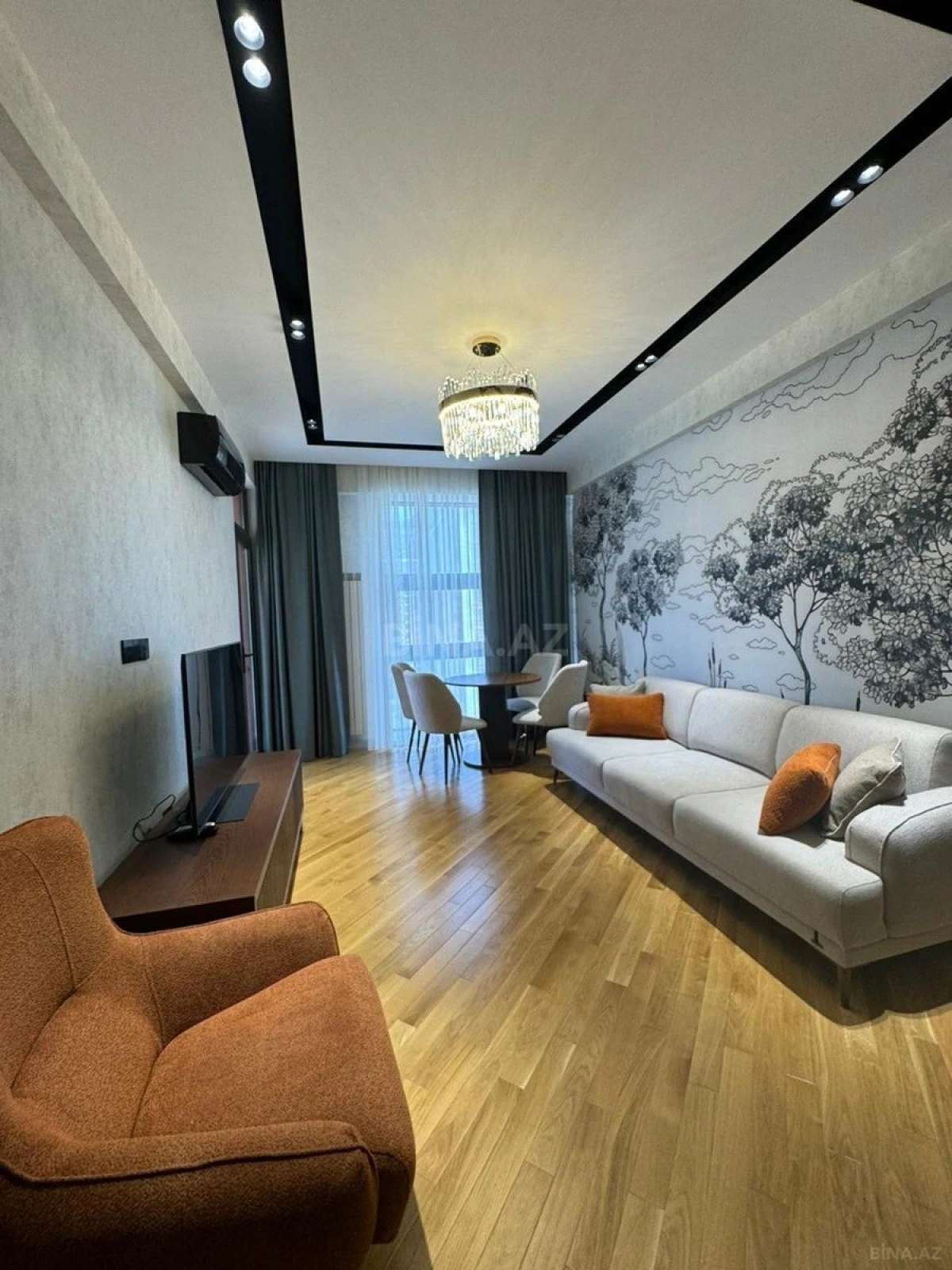 Kirayə verilir 2 otaqlı mənzil 60 m²