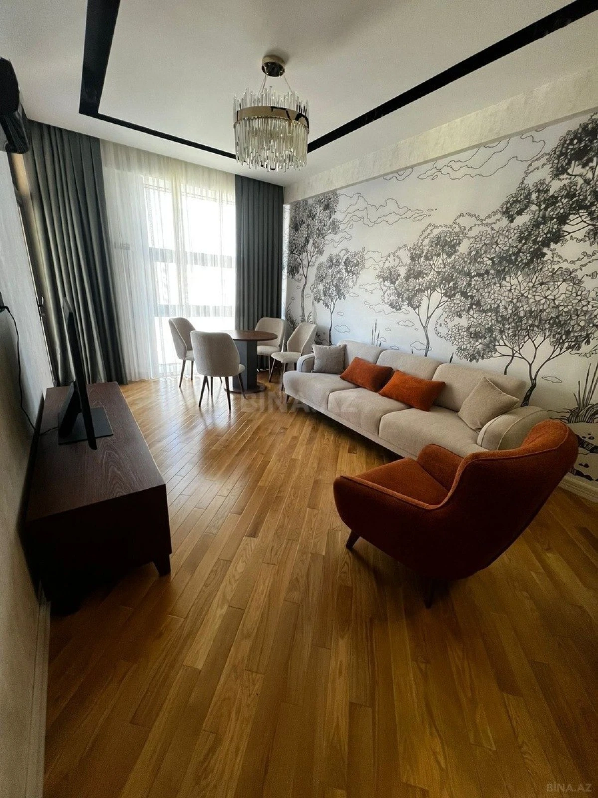 Kirayə verilir 2 otaqlı mənzil 60 m²