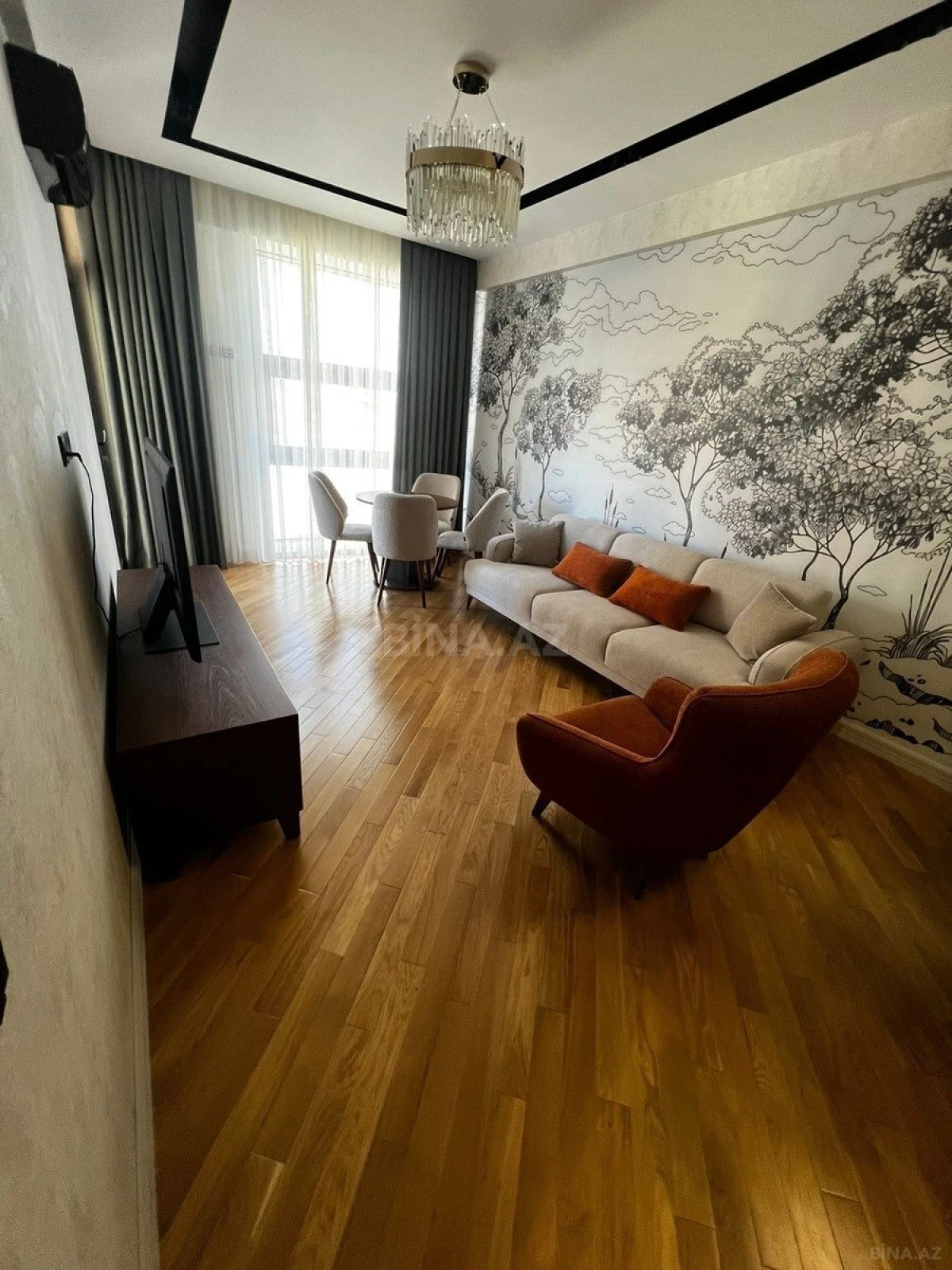 Kirayə verilir 2 otaqlı mənzil 60 m²