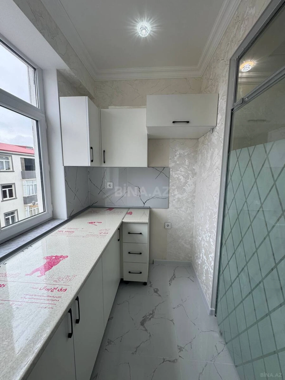 Satılır 2 otaqlı mənzil 44 m²