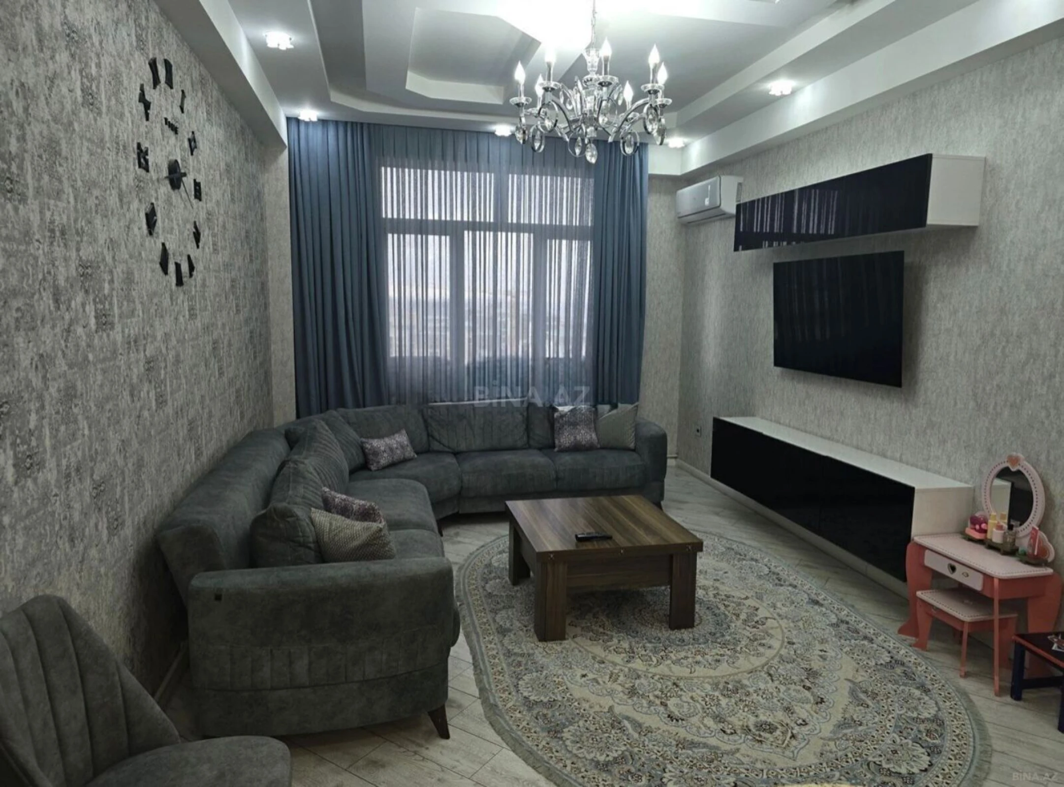 Satılır 2 otaqlı mənzil 66 m²