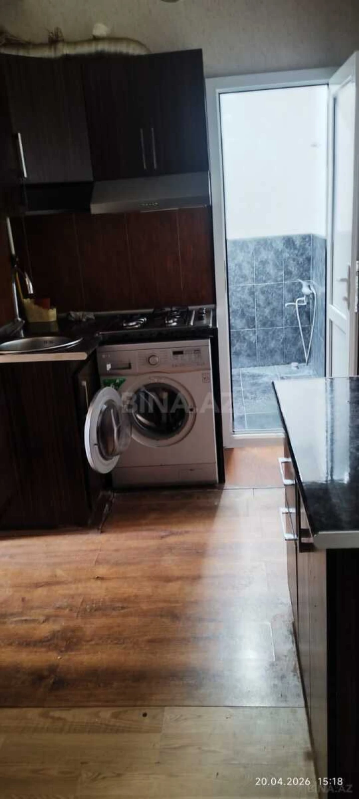 Kirayə verilir 1 otaqlı mənzil 55 m²