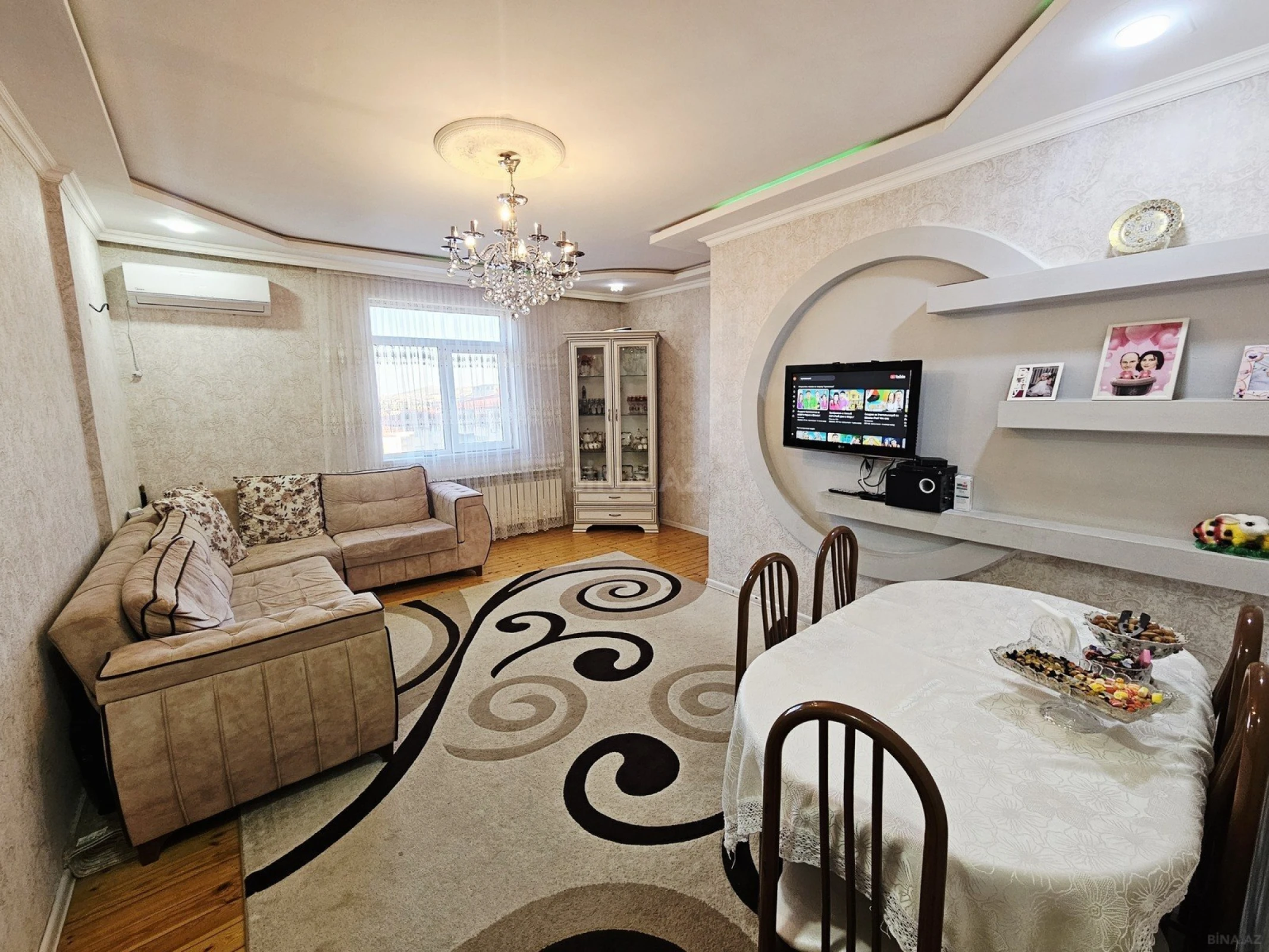 Satılır 2 otaqlı mənzil 57 m²
